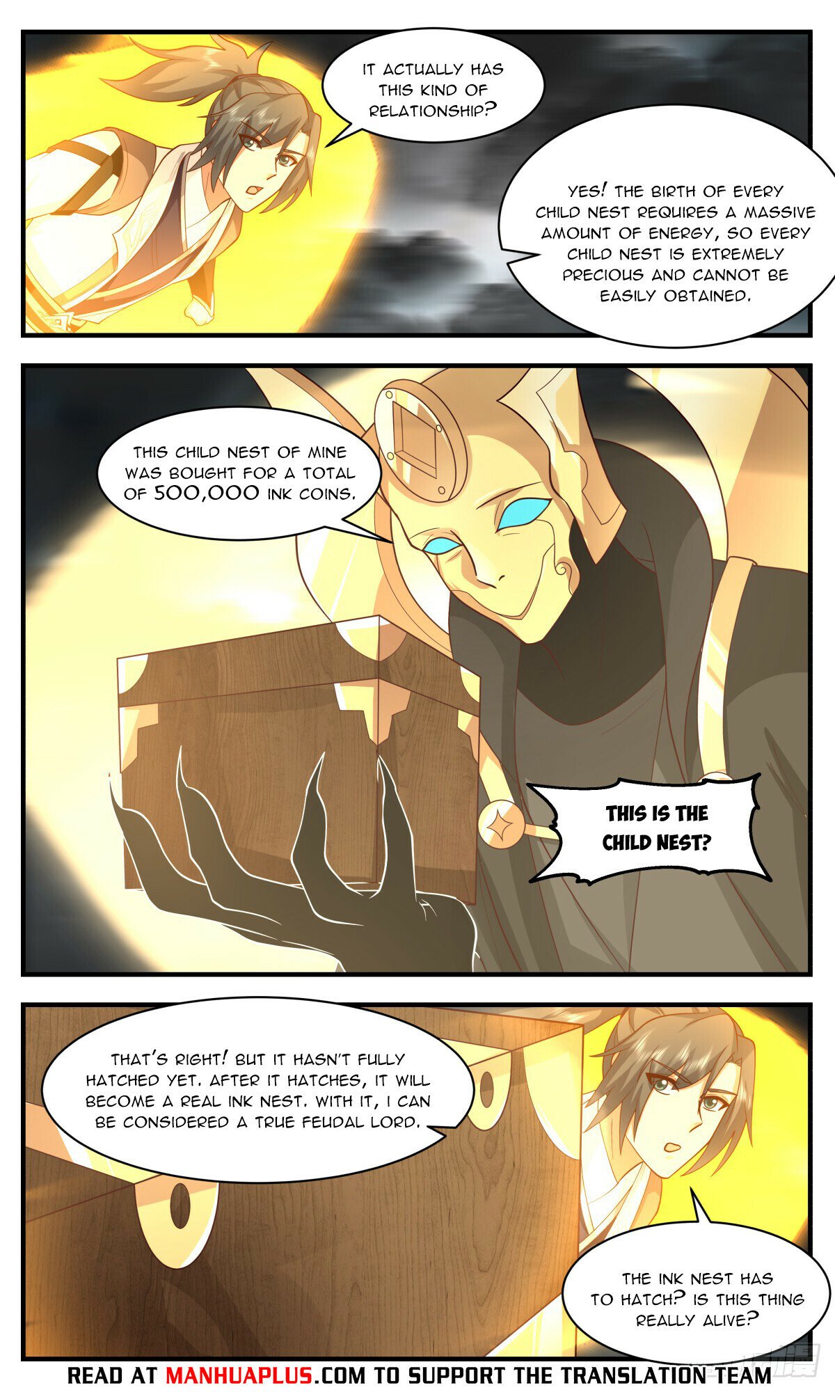 Martial Peak Chapter 3123 page 4 - Chapter 3123: Hatching The Ink Nest