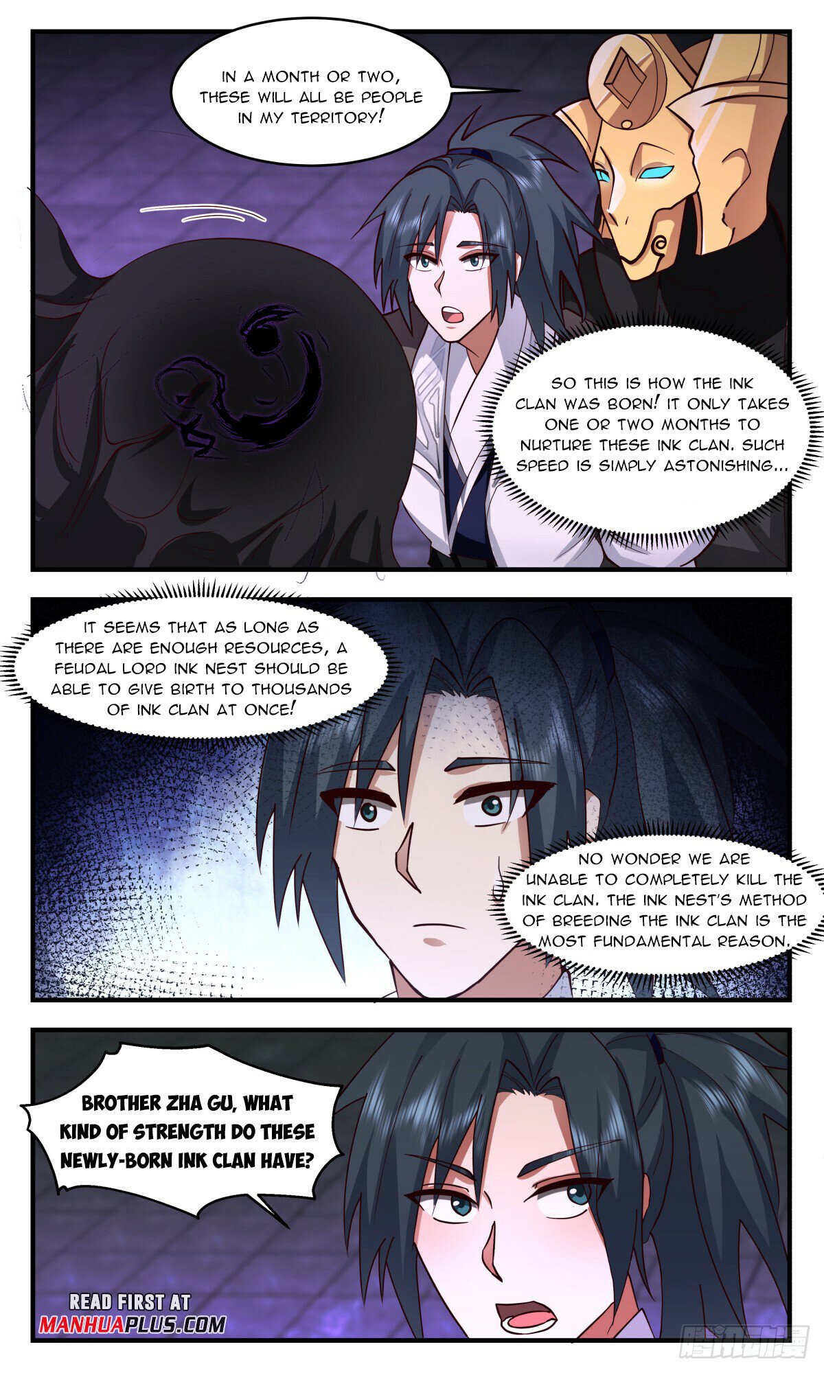 Martial Peak Chapter 3124 page 10 - Chapter 3124: Exploring The Ink Nest