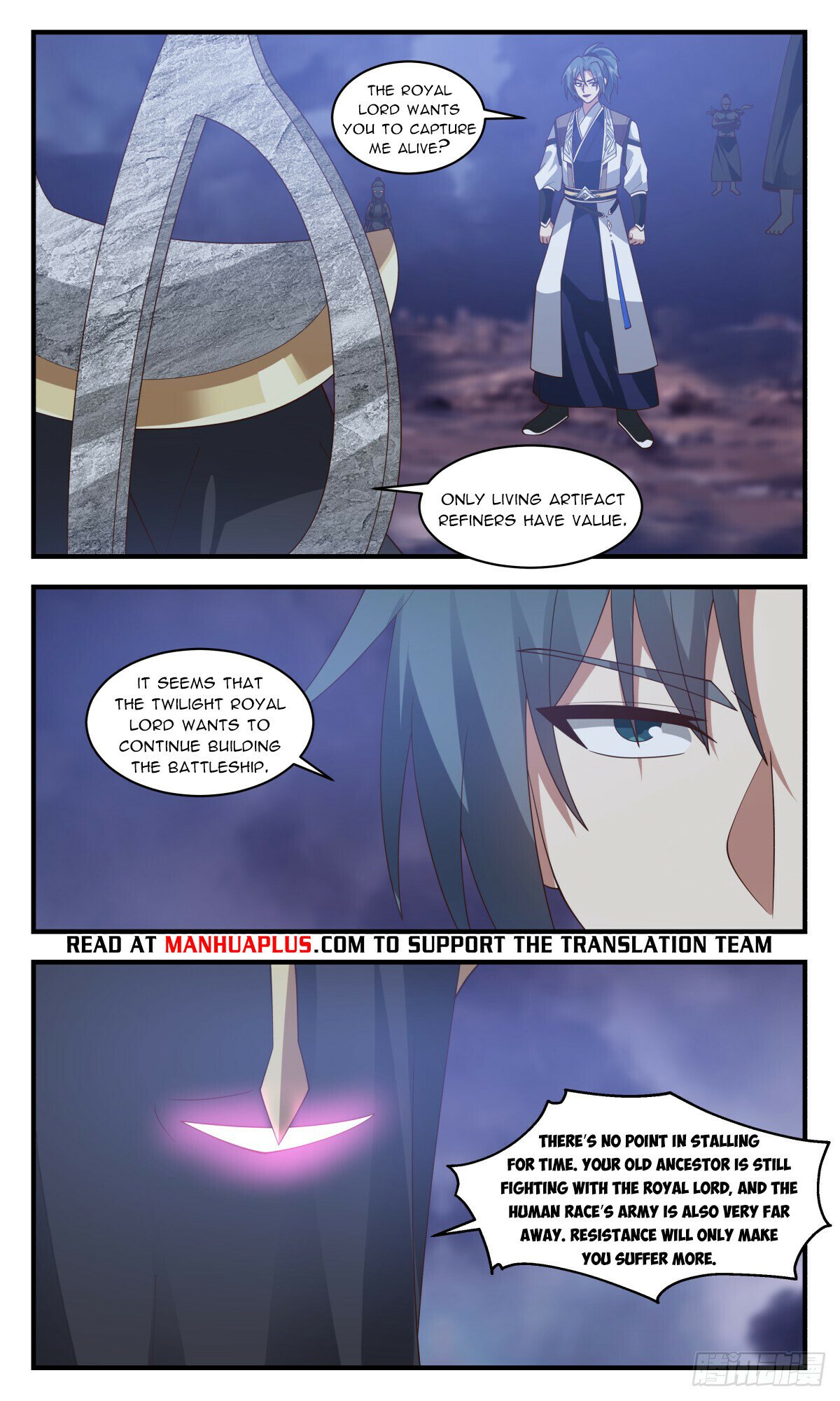 Martial Peak Chapter 3134 page 4 - Chapter 3134: Black Abyss' Fury