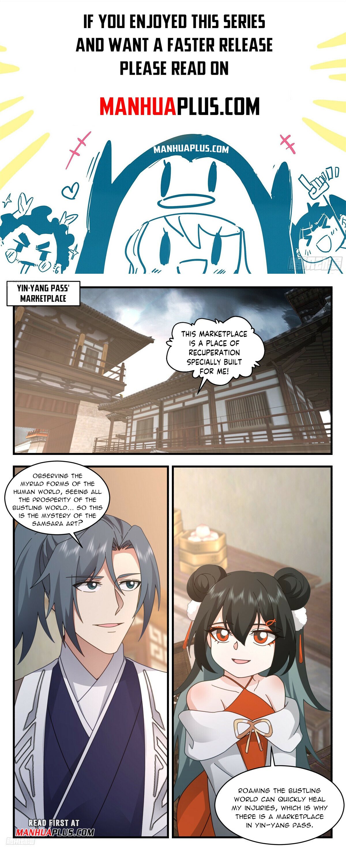 Martial Peak Chapter 3144 page 1 - Chapter 3144: Roaming The Bustling World