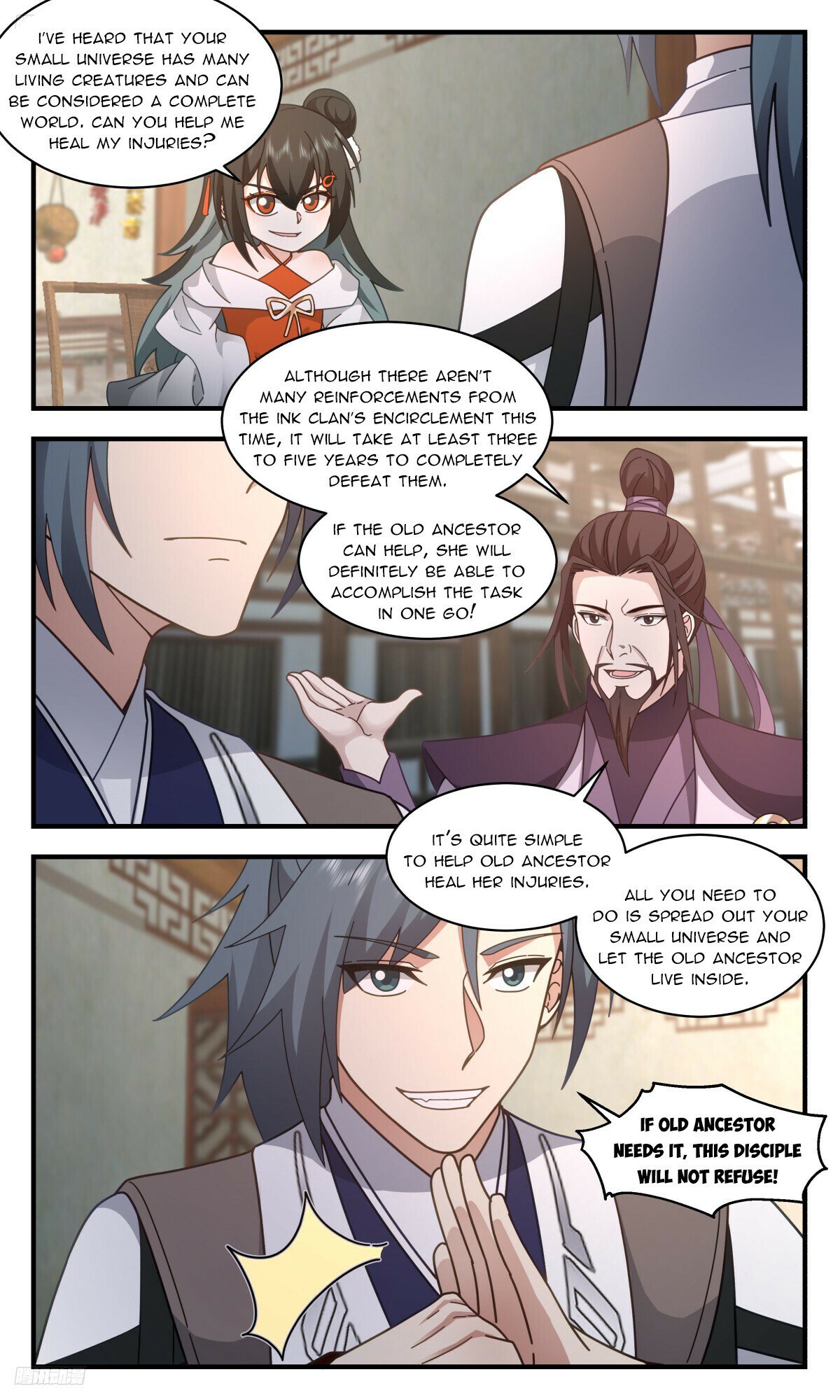 Martial Peak Chapter 3144 page 2 - Chapter 3144: Roaming The Bustling World