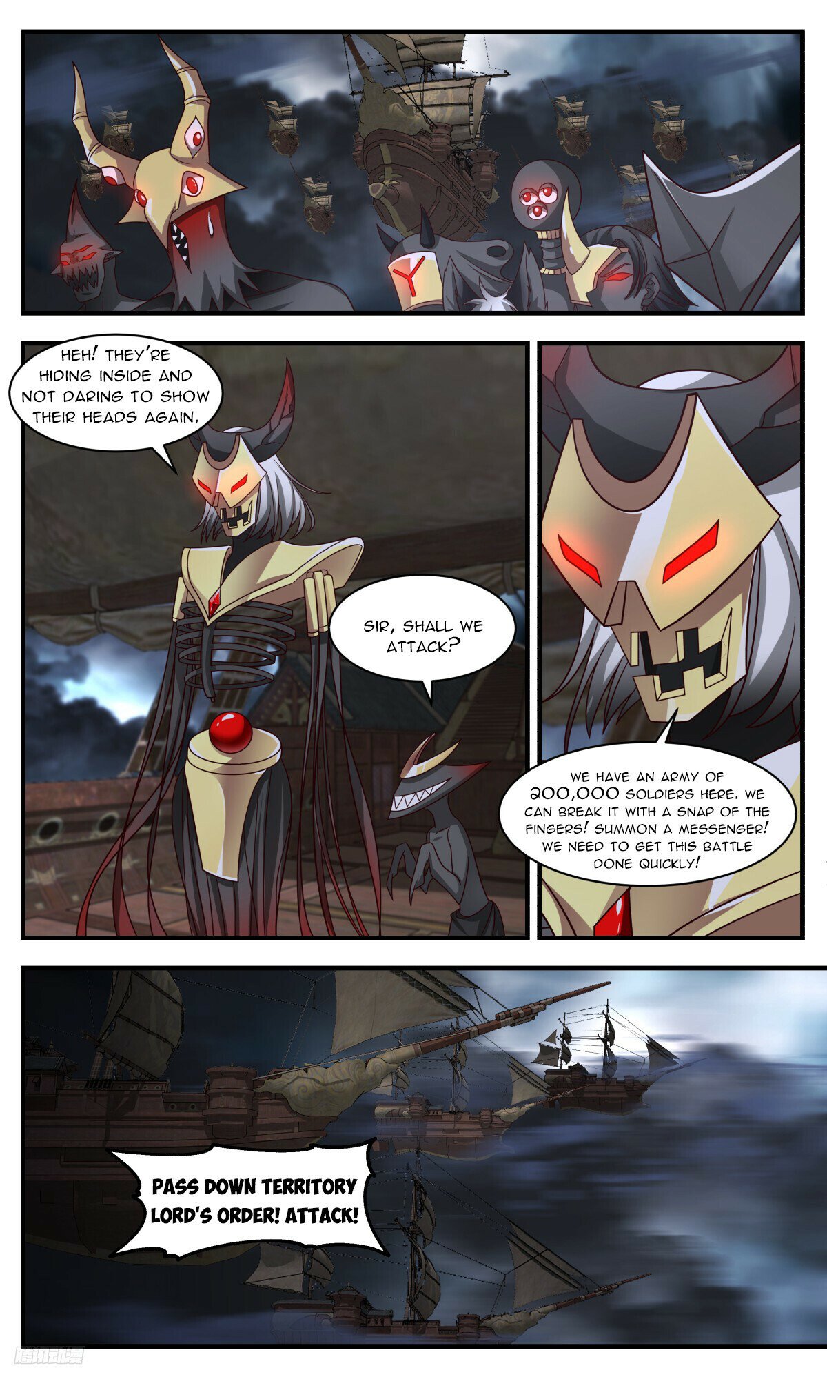 Martial Peak Chapter 3151 page 10 - Chapter 3151: Being Surrounded By The Ink Clan