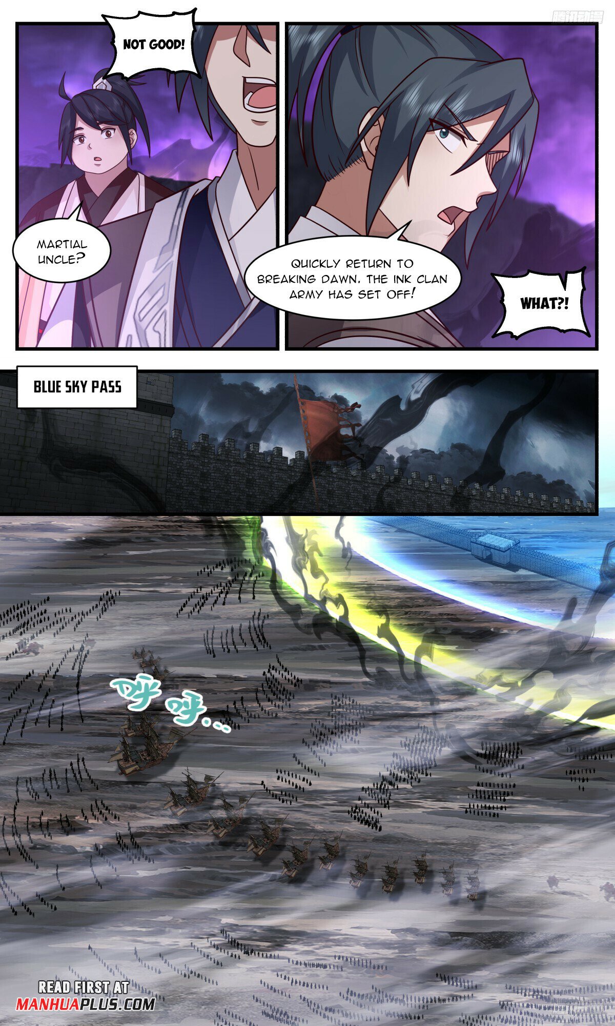 Martial Peak Chapter 3151 page 9 - Chapter 3151: Being Surrounded By The Ink Clan