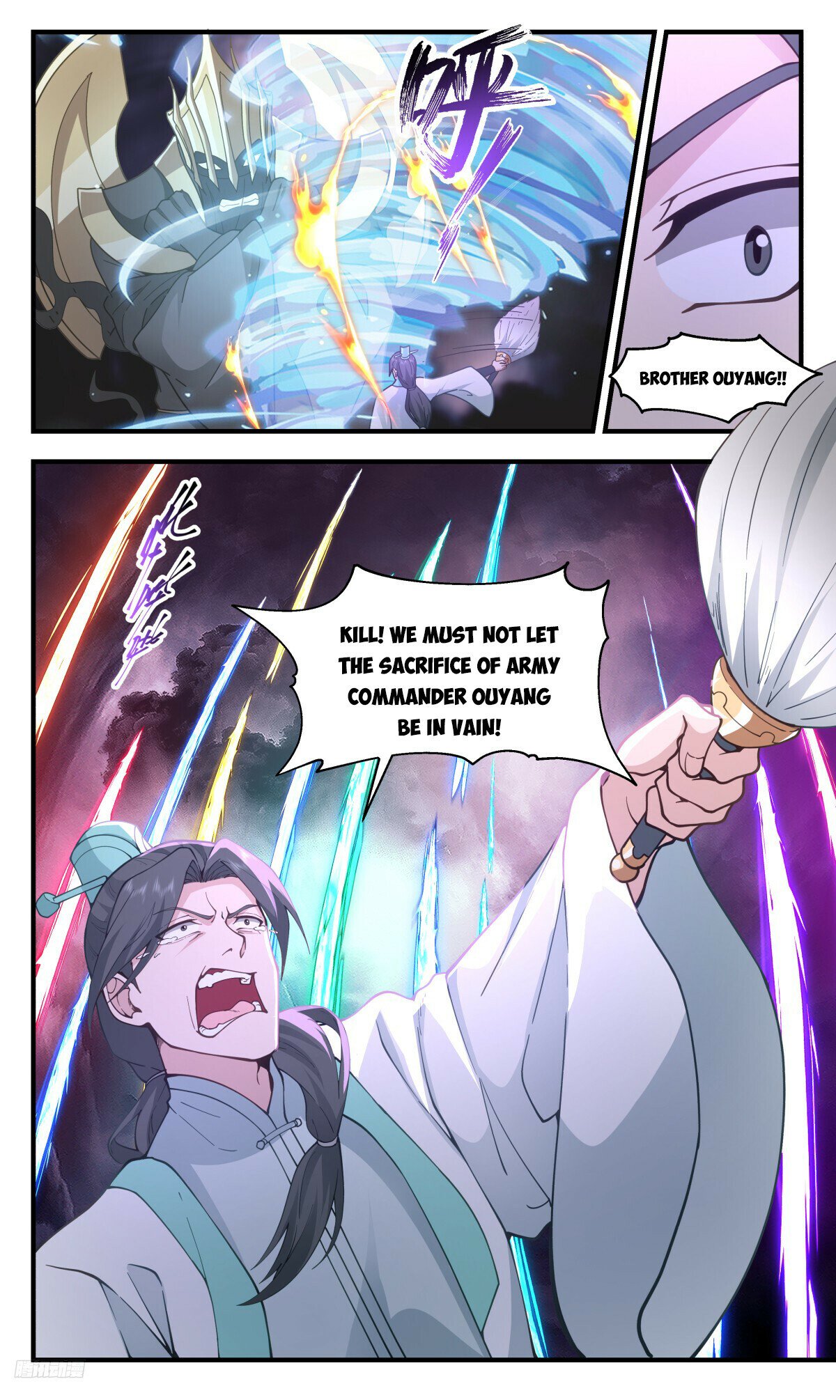 Martial Peak Chapter 3191 page 10 - Chapter 3191: Burning To Destroy The Entire Ink Clan