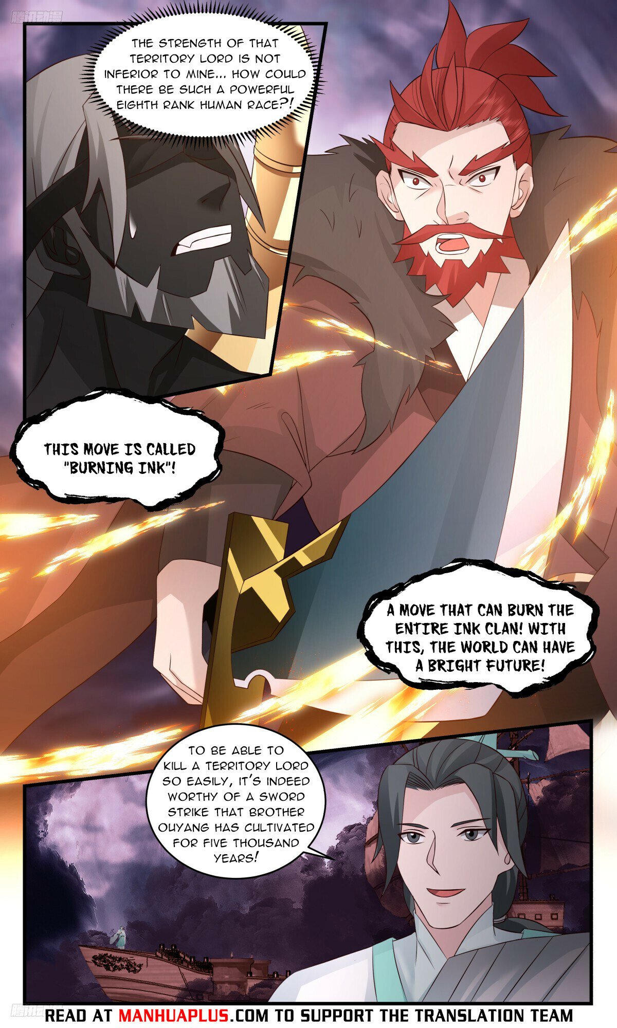 Martial Peak Chapter 3191 page 4 - Chapter 3191: Burning To Destroy The Entire Ink Clan