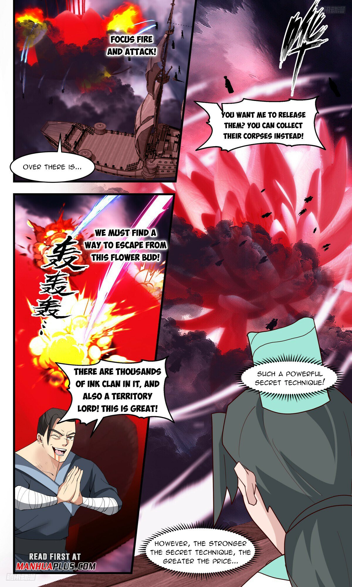 Martial Peak Chapter 3191 page 5 - Chapter 3191: Burning To Destroy The Entire Ink Clan