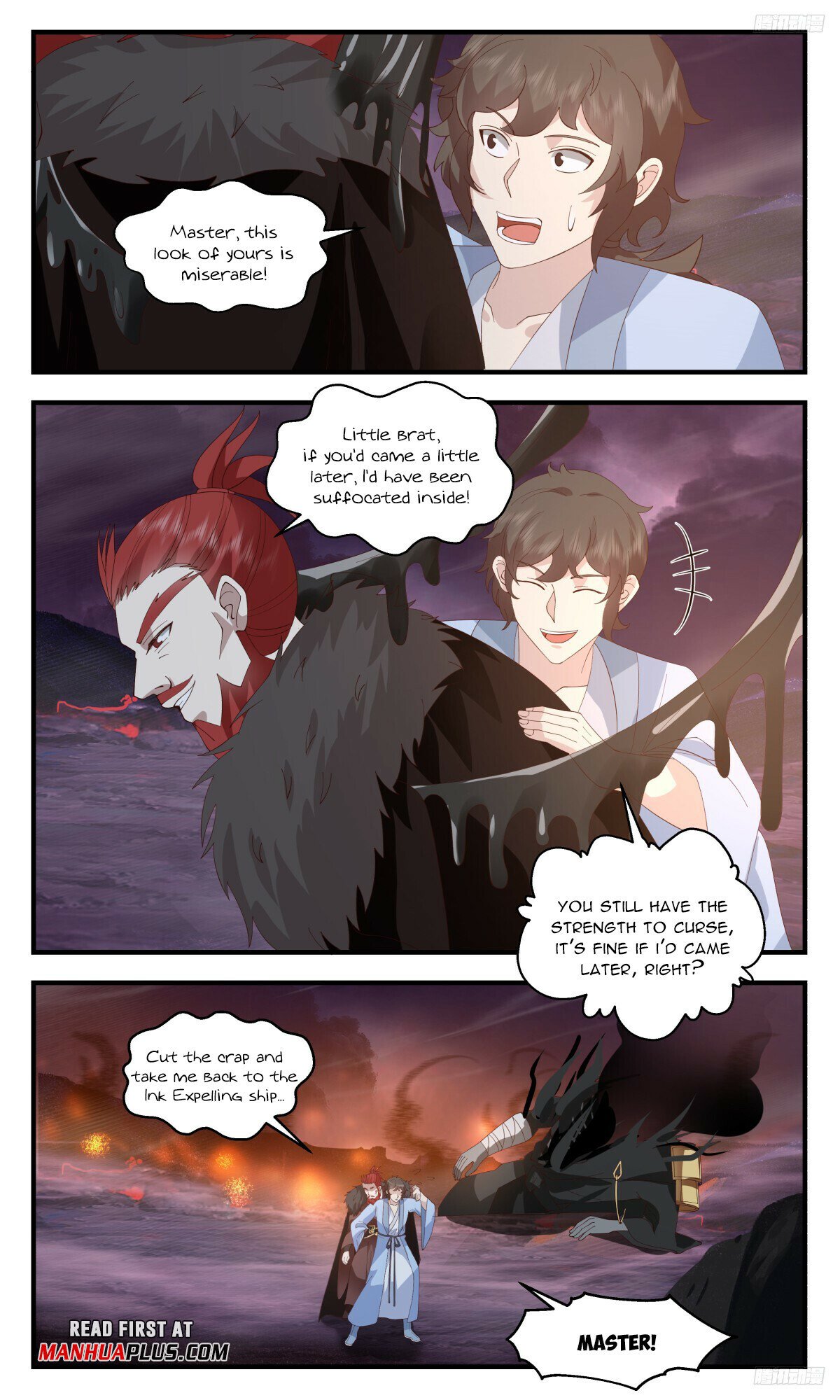 Martial Peak Chapter 3192 page 9 - Chapter 3192: Master, This Look Of Yours Is Miserable!