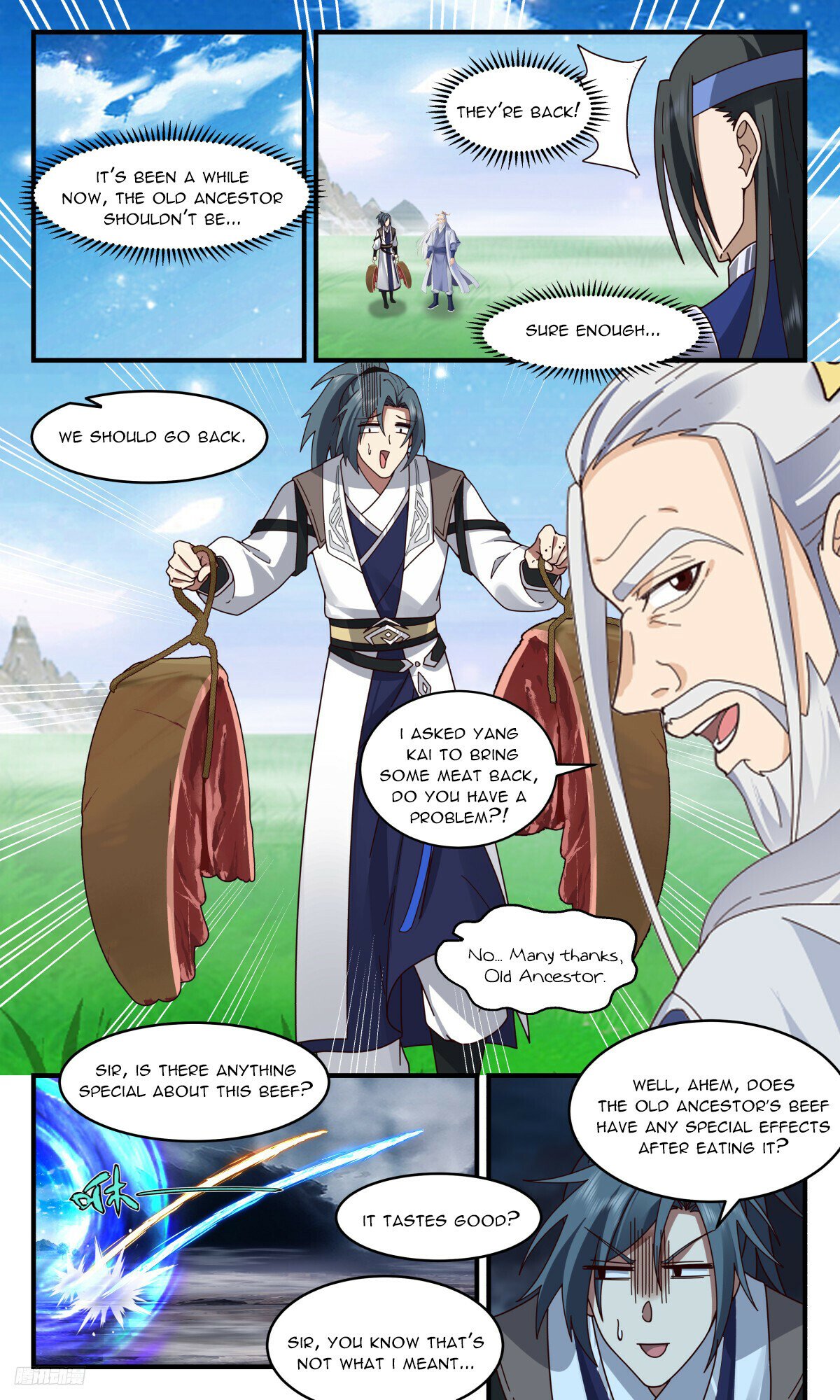 Martial Peak Chapter 3202 page 10 - Chapter 3202: The Old Ancestor And His Cow