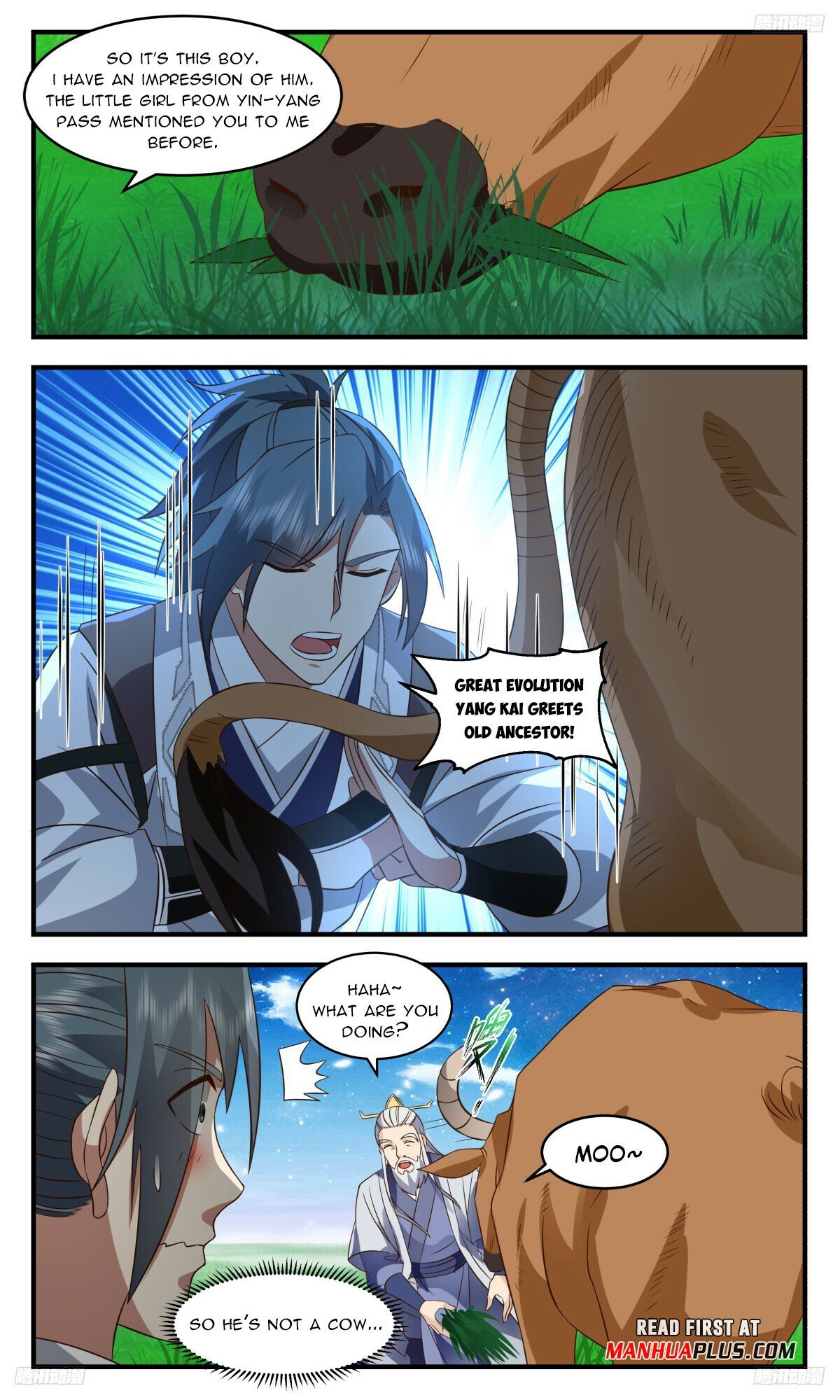 Martial Peak Chapter 3202 page 7 - Chapter 3202: The Old Ancestor And His Cow