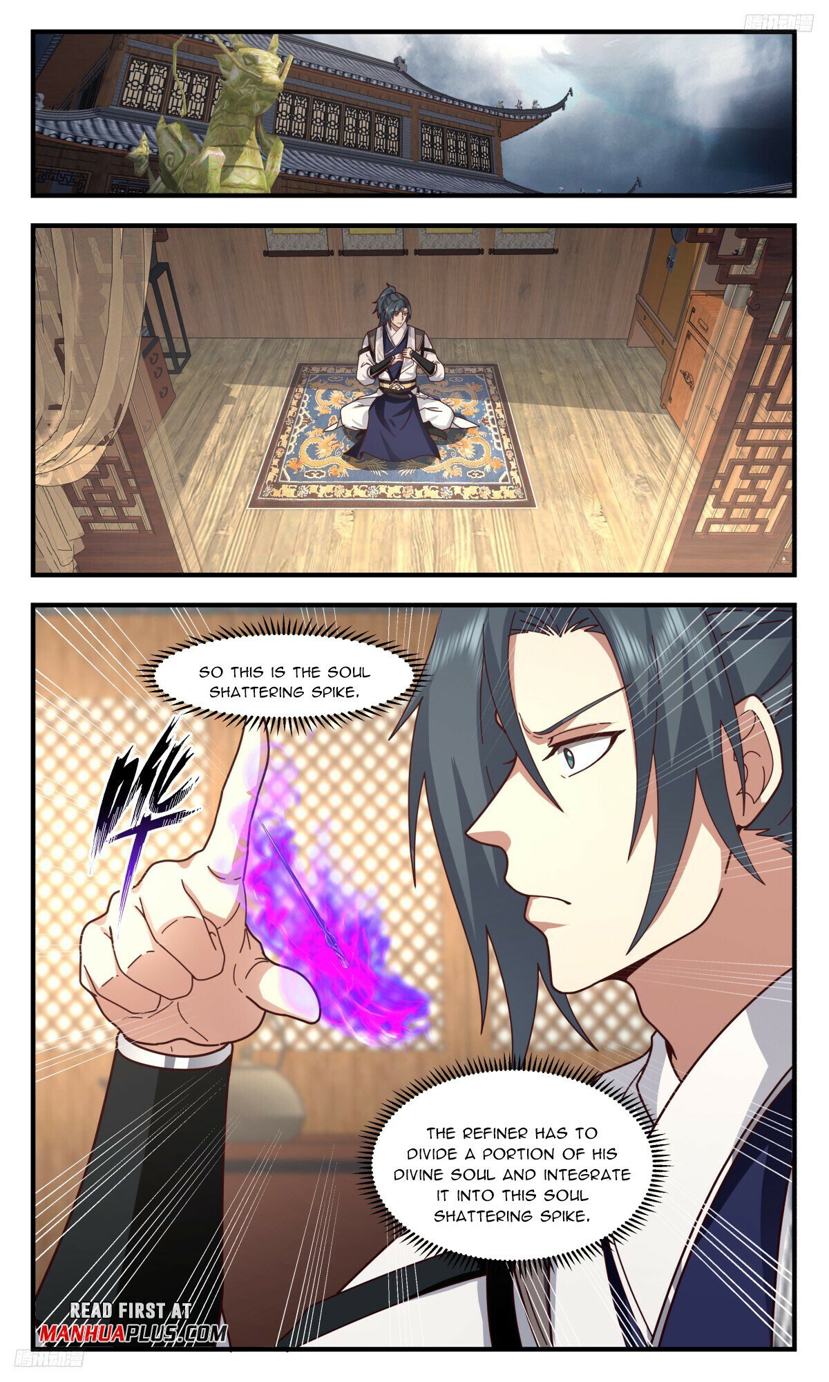 Martial Peak Chapter 3206 page 5 - Chapter 3206: Refining The Twelve Soul Shattering Spikes
