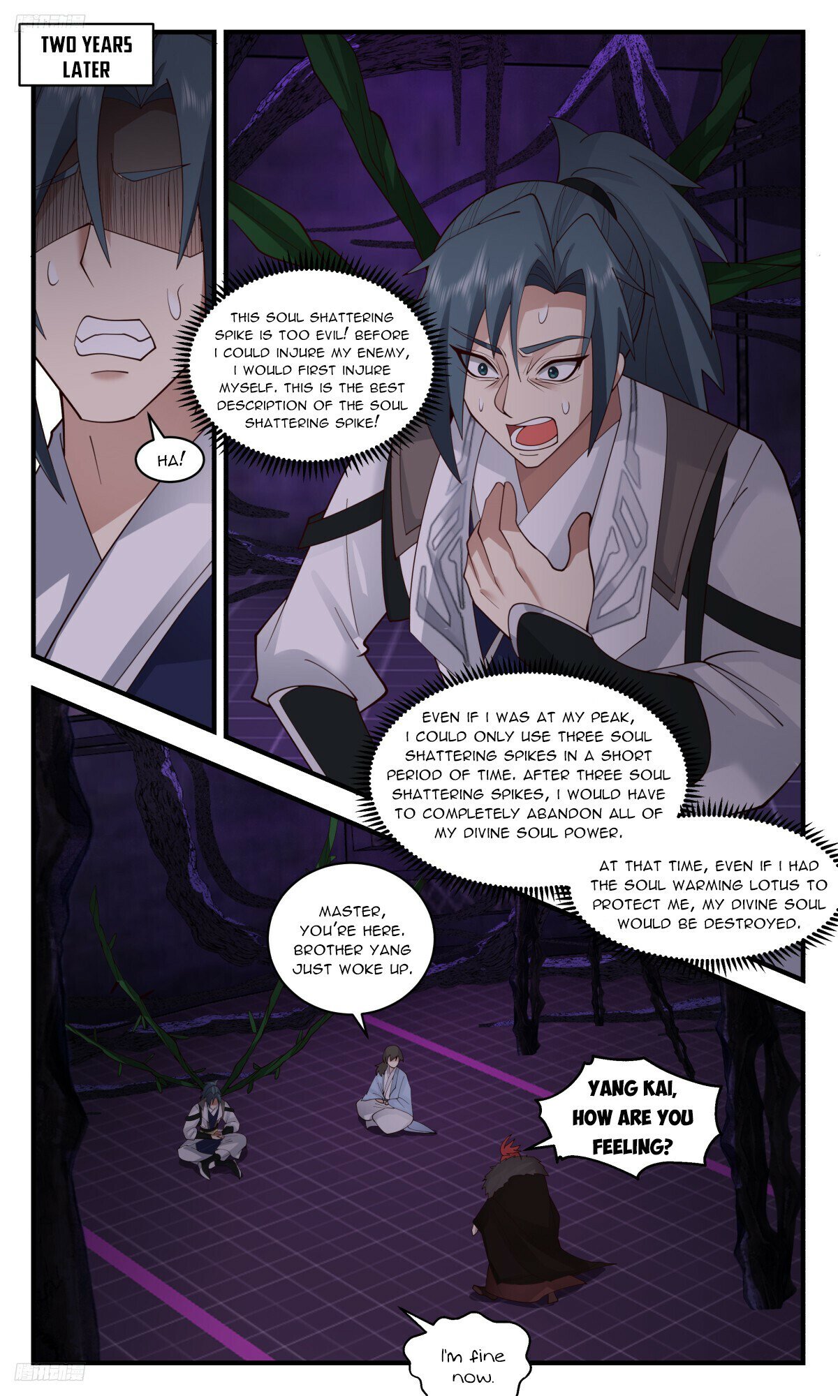 Martial Peak Chapter 3208 page 4 - Chapter 3208: Coming Back From Death's Door