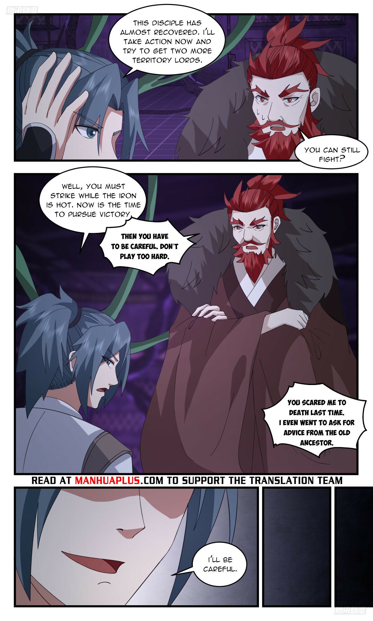 Martial Peak Chapter 3208 page 6 - Chapter 3208: Coming Back From Death's Door