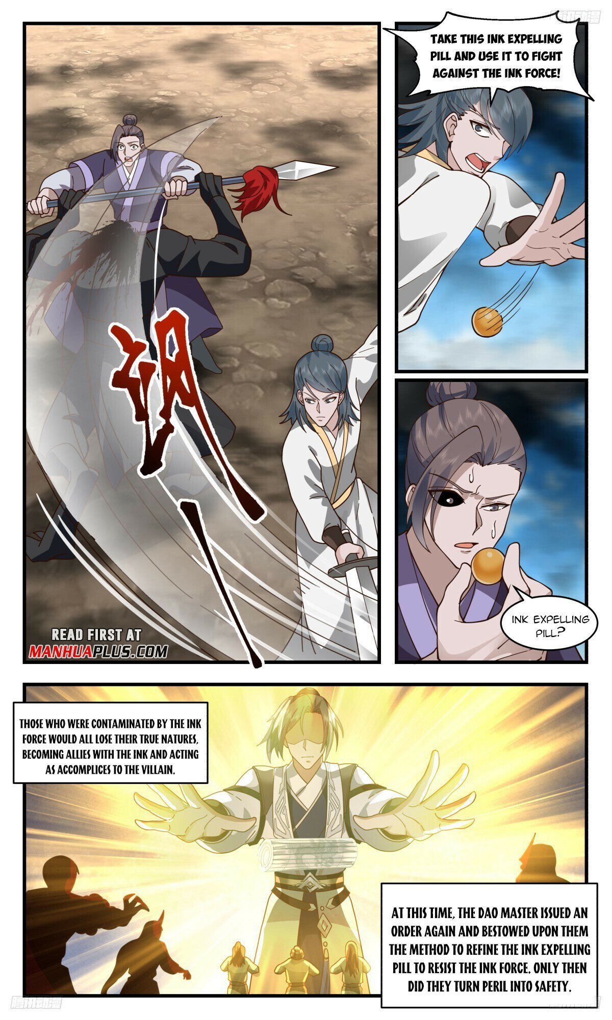 Martial Peak Chapter 3214 page 7 - Chapter 3214: A Miniature Ink Battlefield