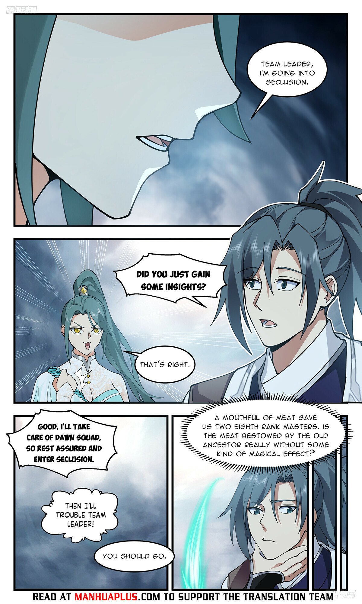 Martial Peak Chapter 3216 page 6 - Chapter 3216: A Mouthful Of Meat Gave Us Two Eighth Ranks