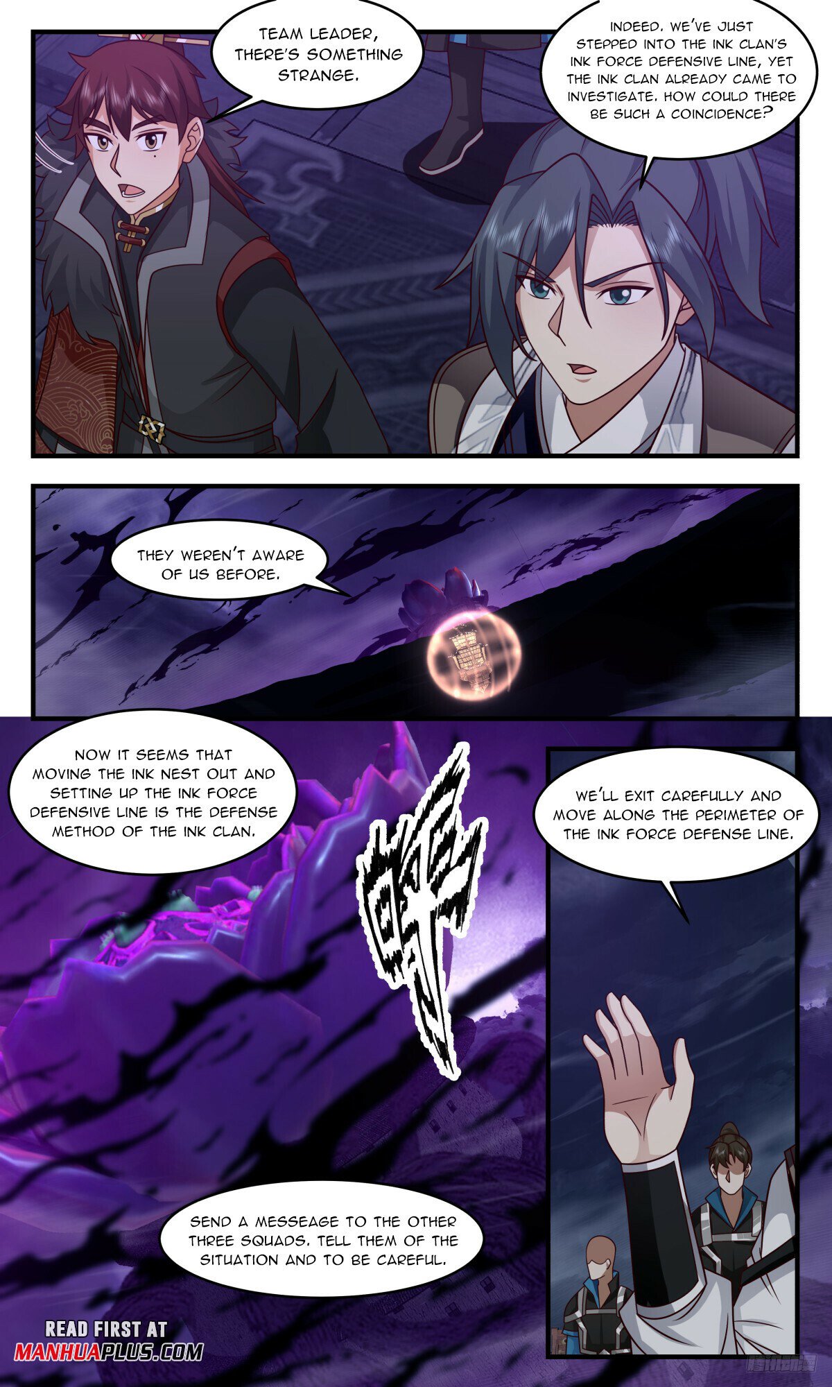 Martial Peak Chapter 3235 page 11 - Chapter 3235: Intruding The Ink Force Defensive Line
