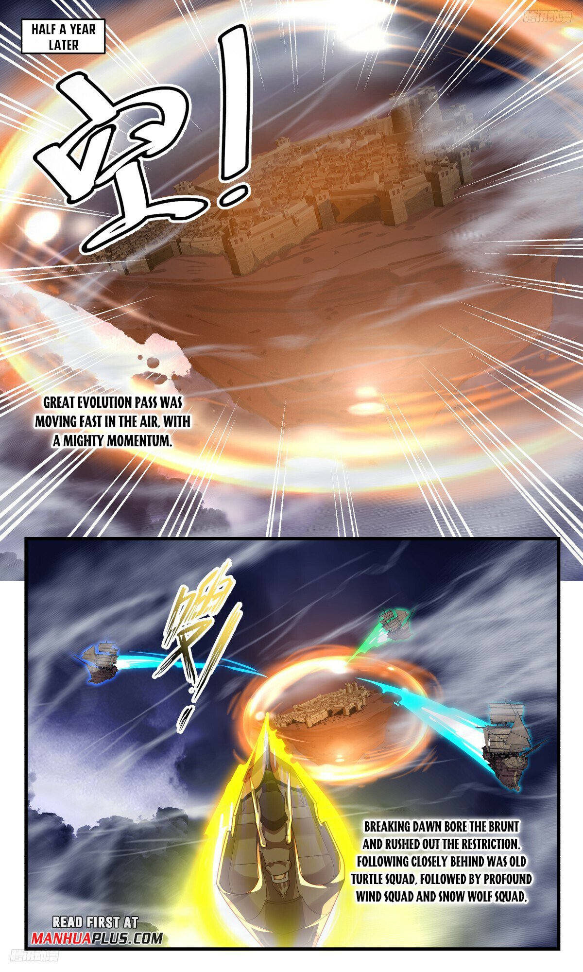 Martial Peak Chapter 3235 page 5 - Chapter 3235: Intruding The Ink Force Defensive Line