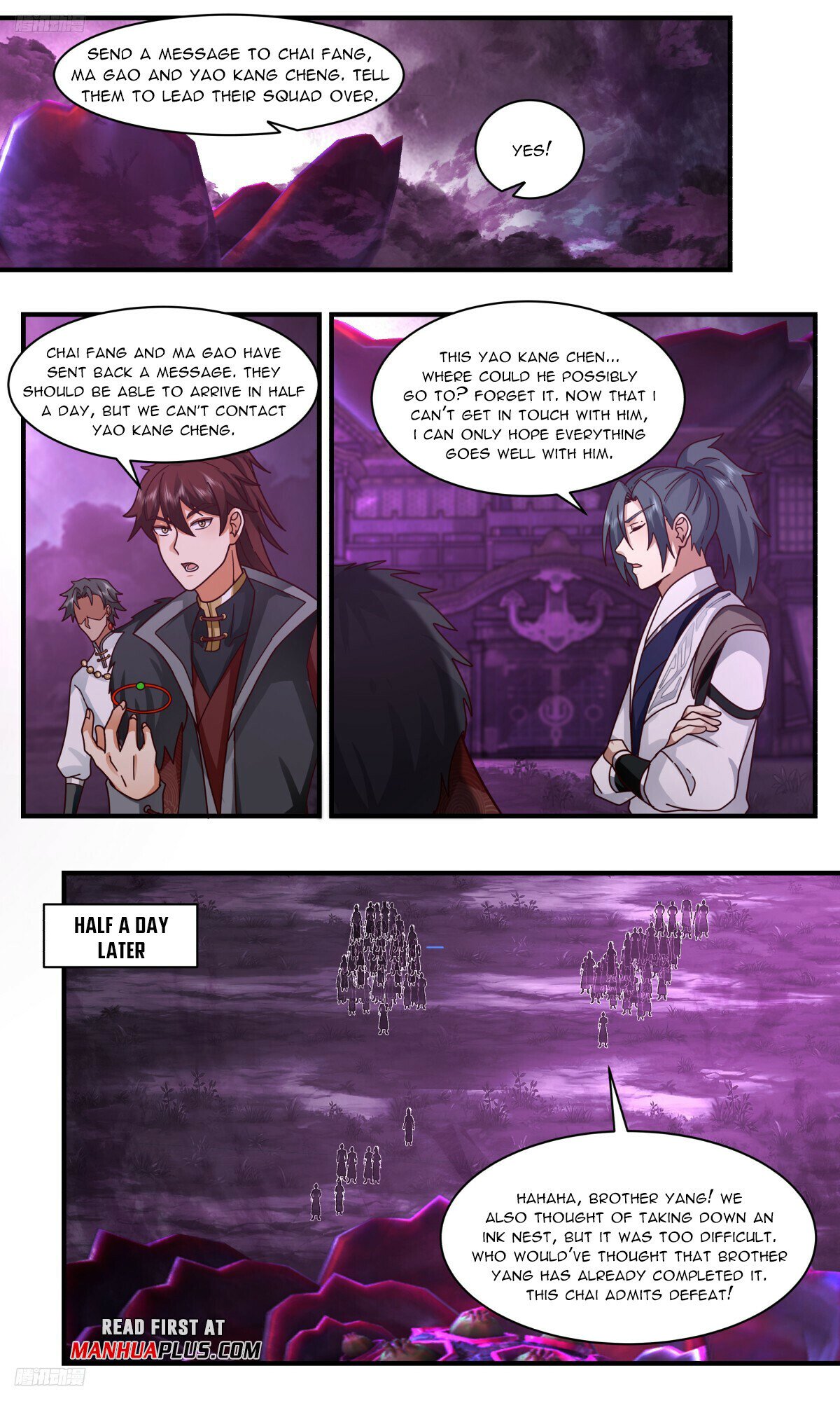 Martial Peak Chapter 3239 page 3 - Chapter 3239: Disguising As An Ink Disciple