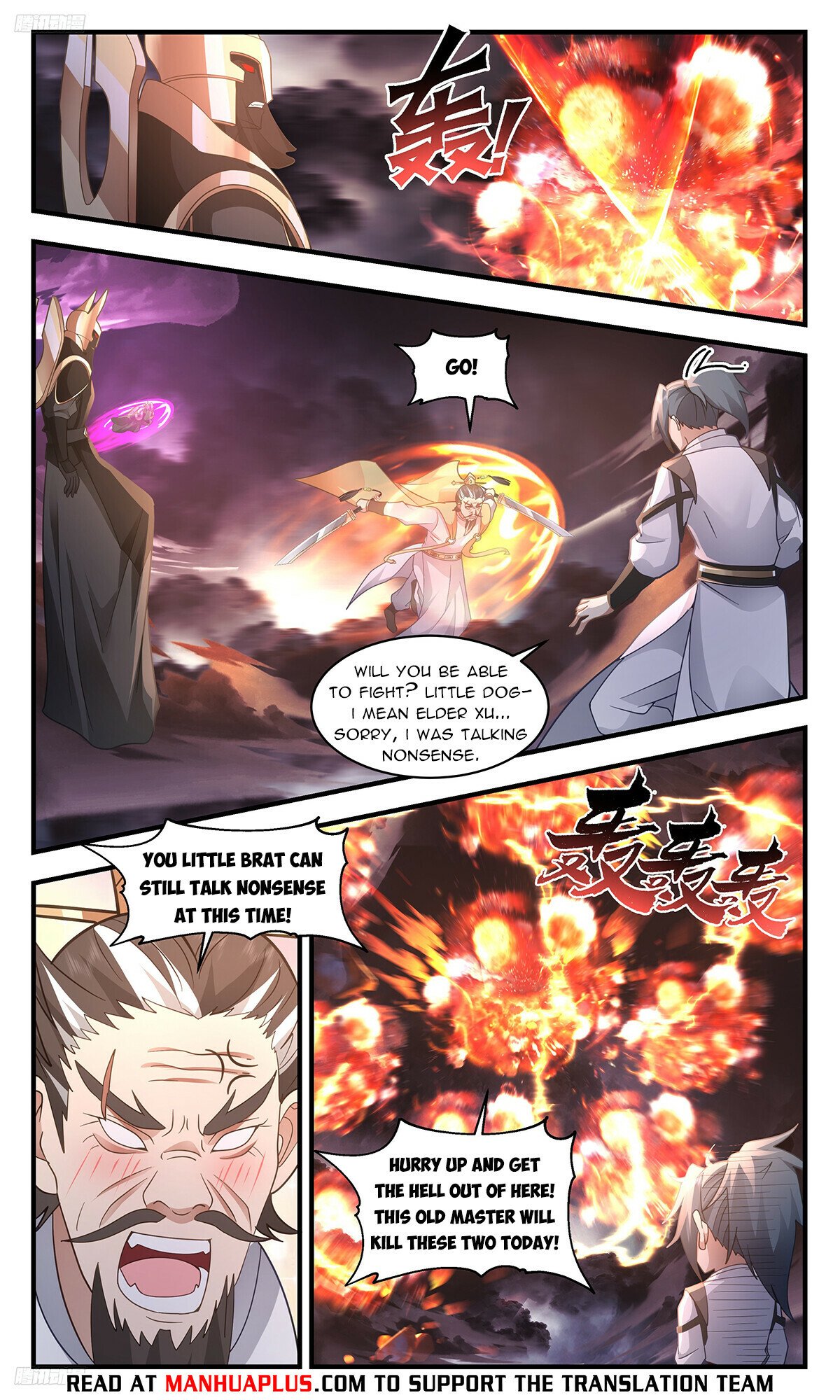 Martial Peak Chapter 3247 page 4 - Chapter 3247: Elder Xu, Can You Handle Them?
