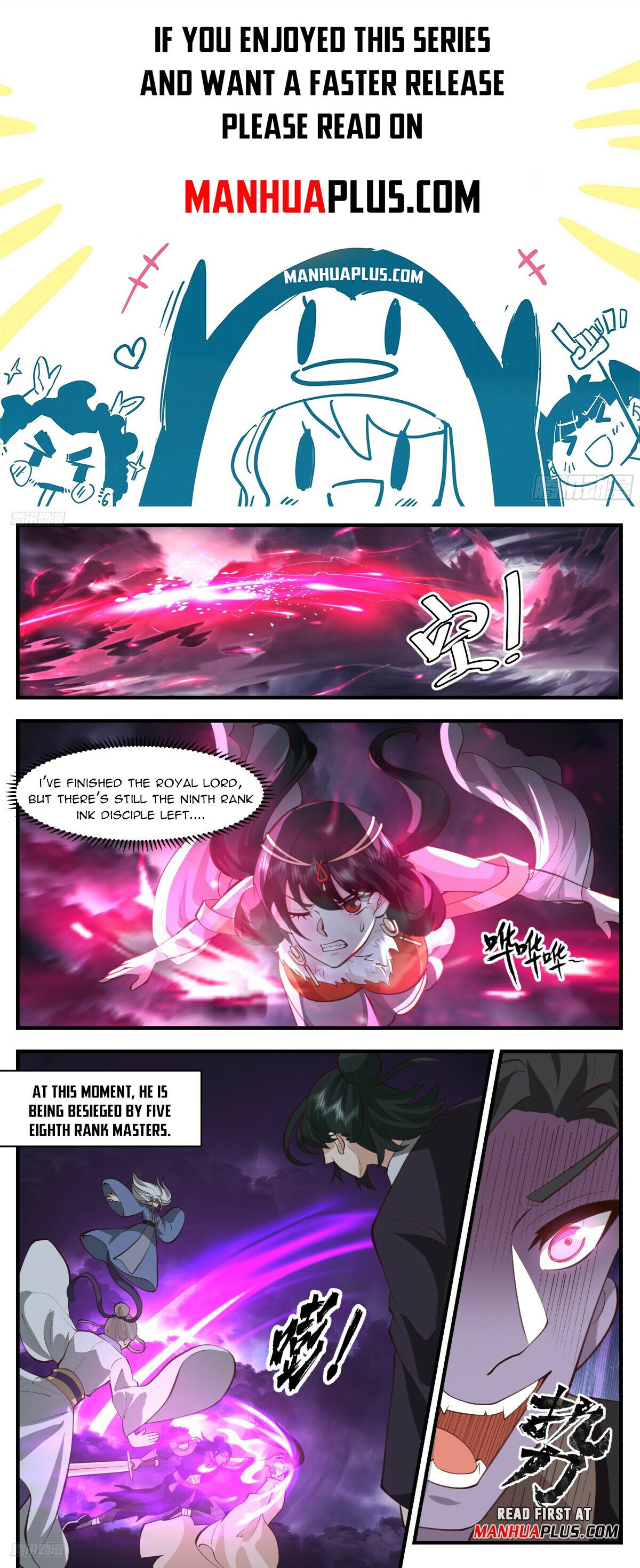 Martial Peak Chapter 3254 page 1 - Chapter 3254: Slaying The Ninth Rank Ink Disciple