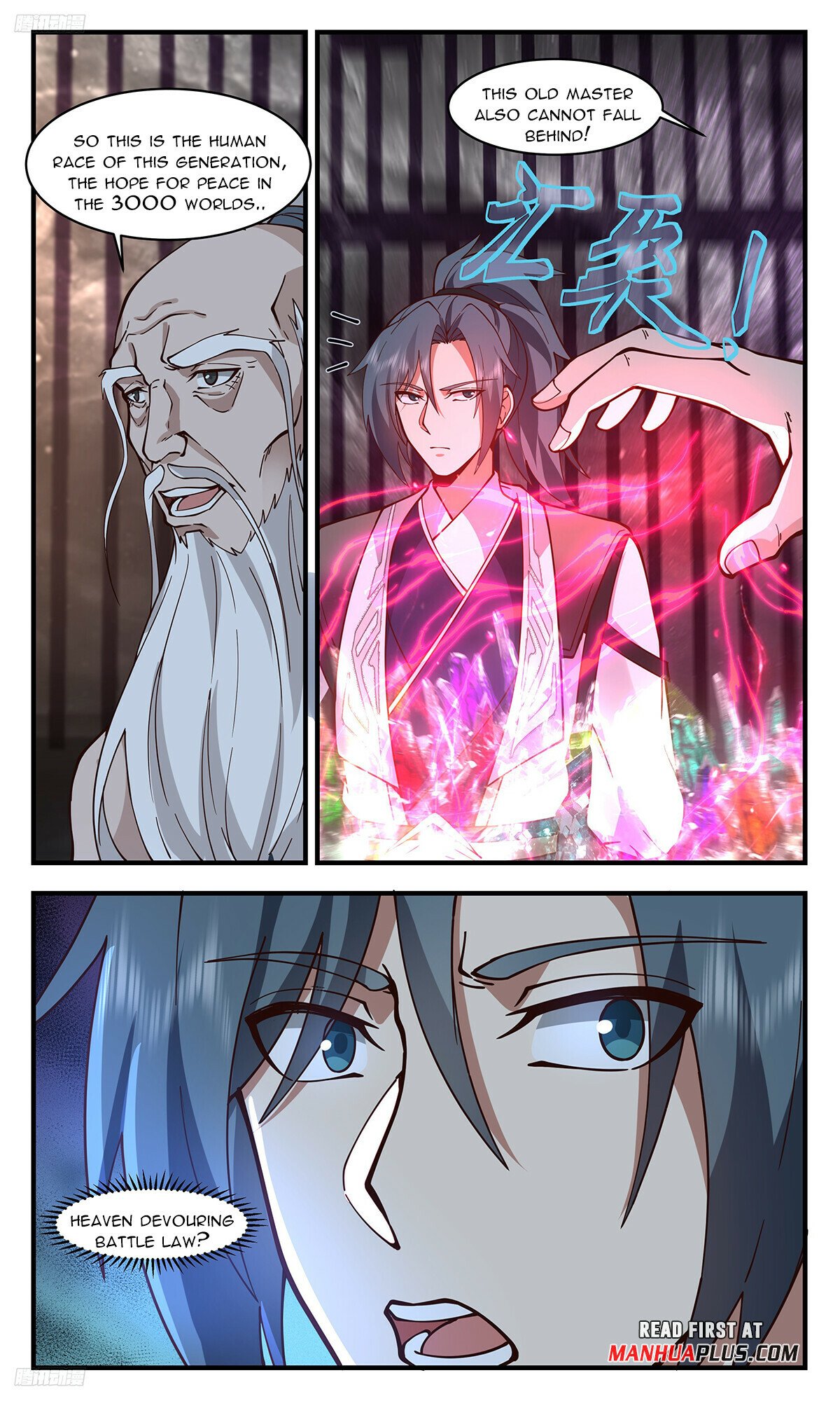 Martial Peak Chapter 3275 page 3 - Chapter 3275: Heaven Devouring Battle Law?