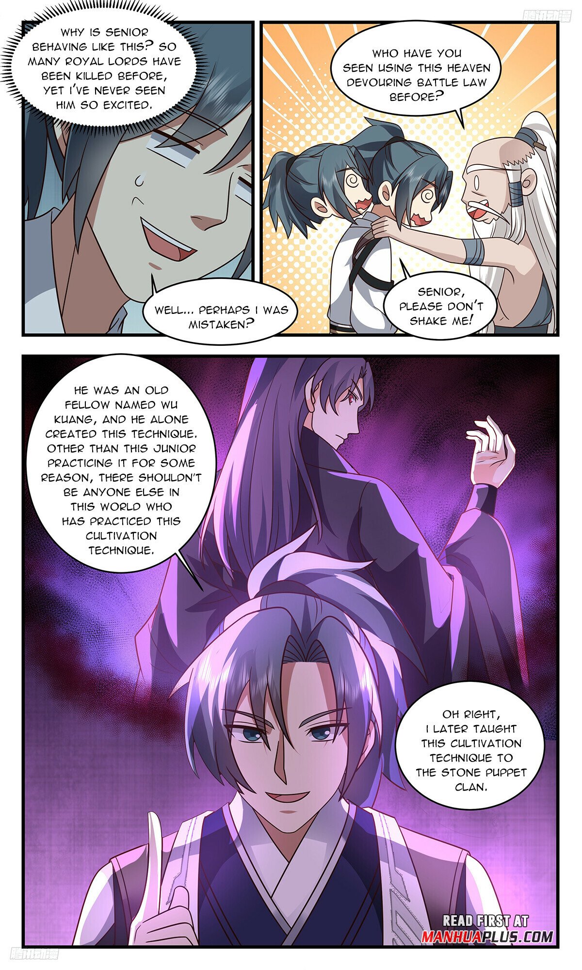 Martial Peak Chapter 3275 page 5 - Chapter 3275: Heaven Devouring Battle Law?