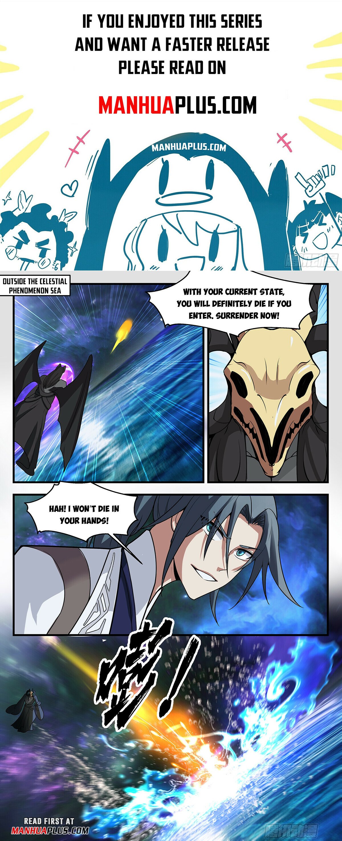 Martial Peak Chapter 3286 page 1 - Chapter 3286: I Will Not Die in Your Hands!