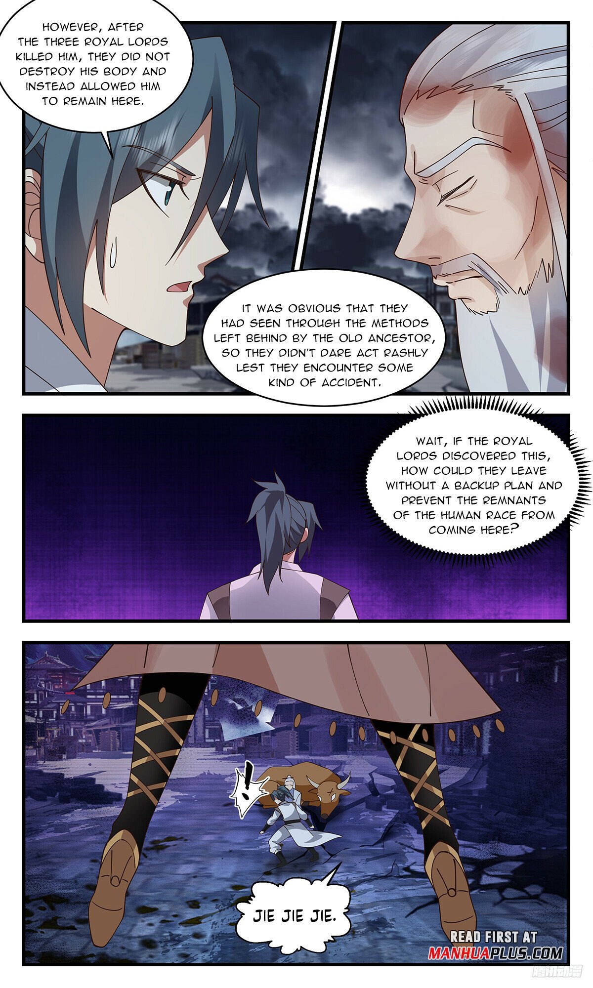 Martial Peak Chapter 3292 page 11 - Chapter 3292: Sacrifice of the Wind and Cloud Pass’ Old Ancestor
