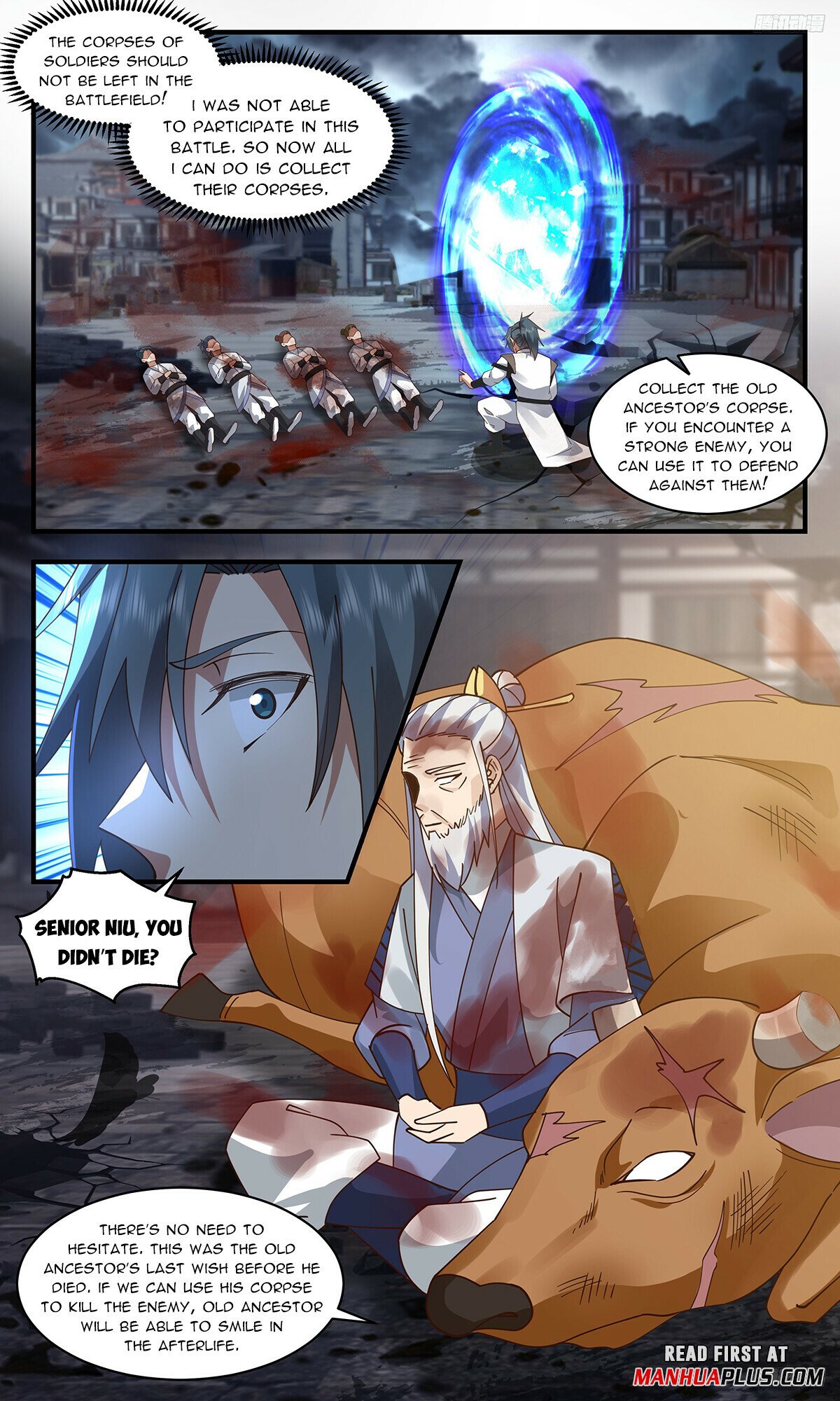 Martial Peak Chapter 3292 page 9 - Chapter 3292: Sacrifice of the Wind and Cloud Pass’ Old Ancestor