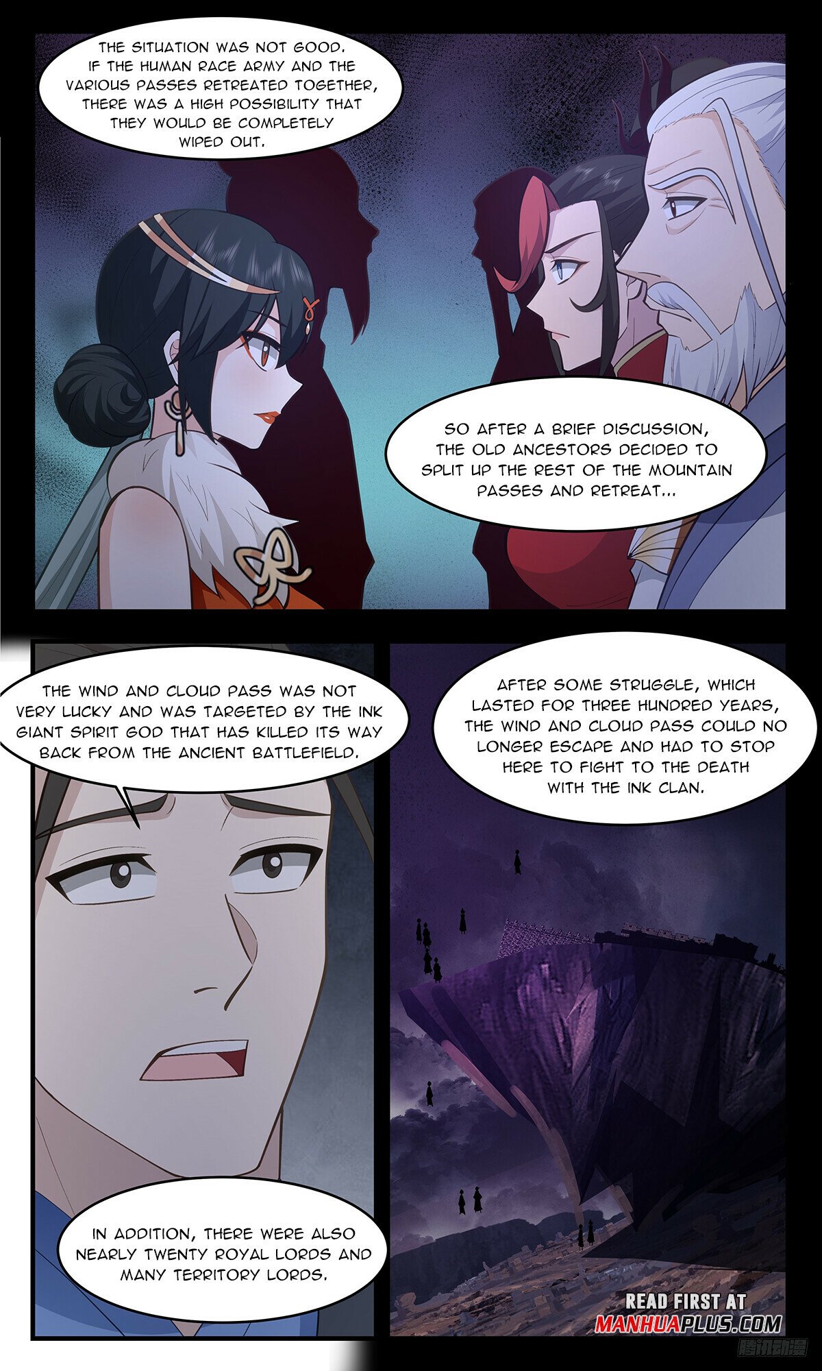Martial Peak Chapter 3296 page 11 - Chapter 3296: Two Ink Giant Spirit Gods