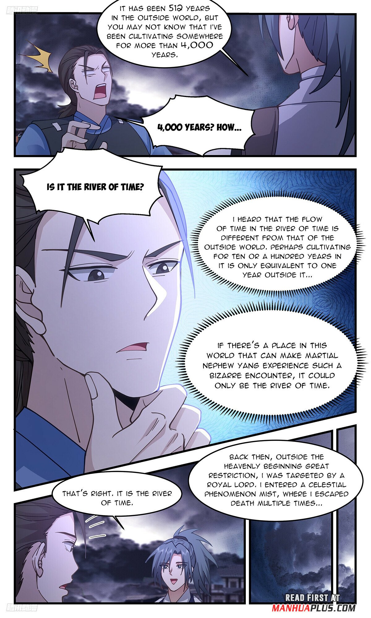 Martial Peak Chapter 3296 page 3 - Chapter 3296: Two Ink Giant Spirit Gods