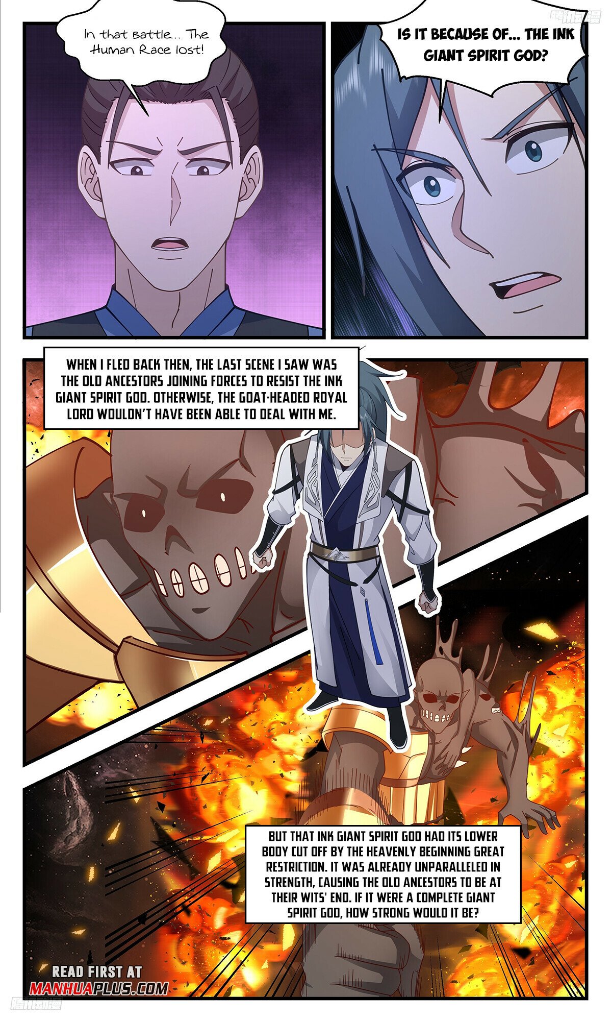 Martial Peak Chapter 3296 page 5 - Chapter 3296: Two Ink Giant Spirit Gods