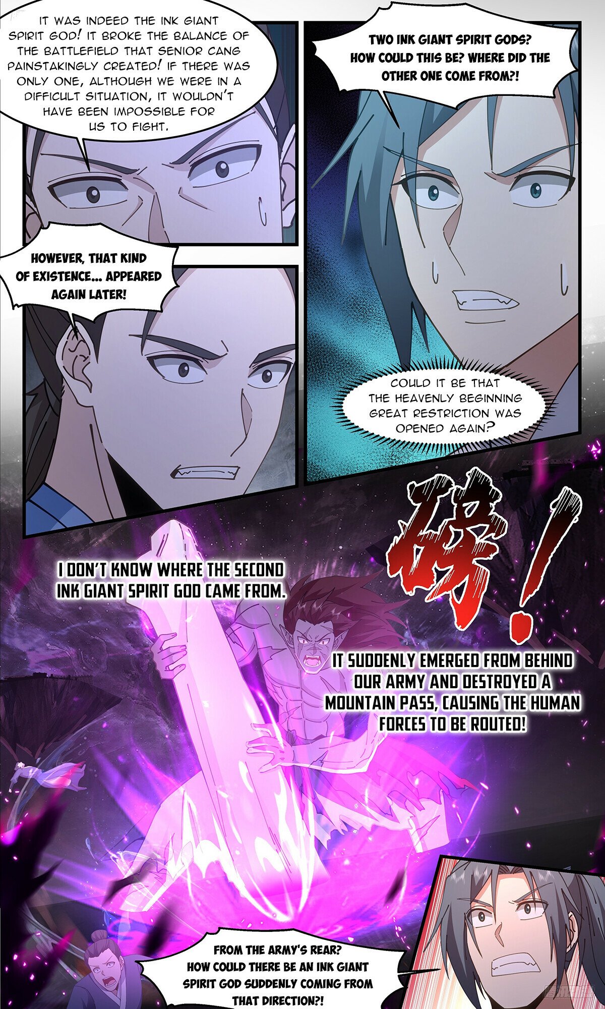Martial Peak Chapter 3296 page 6 - Chapter 3296: Two Ink Giant Spirit Gods