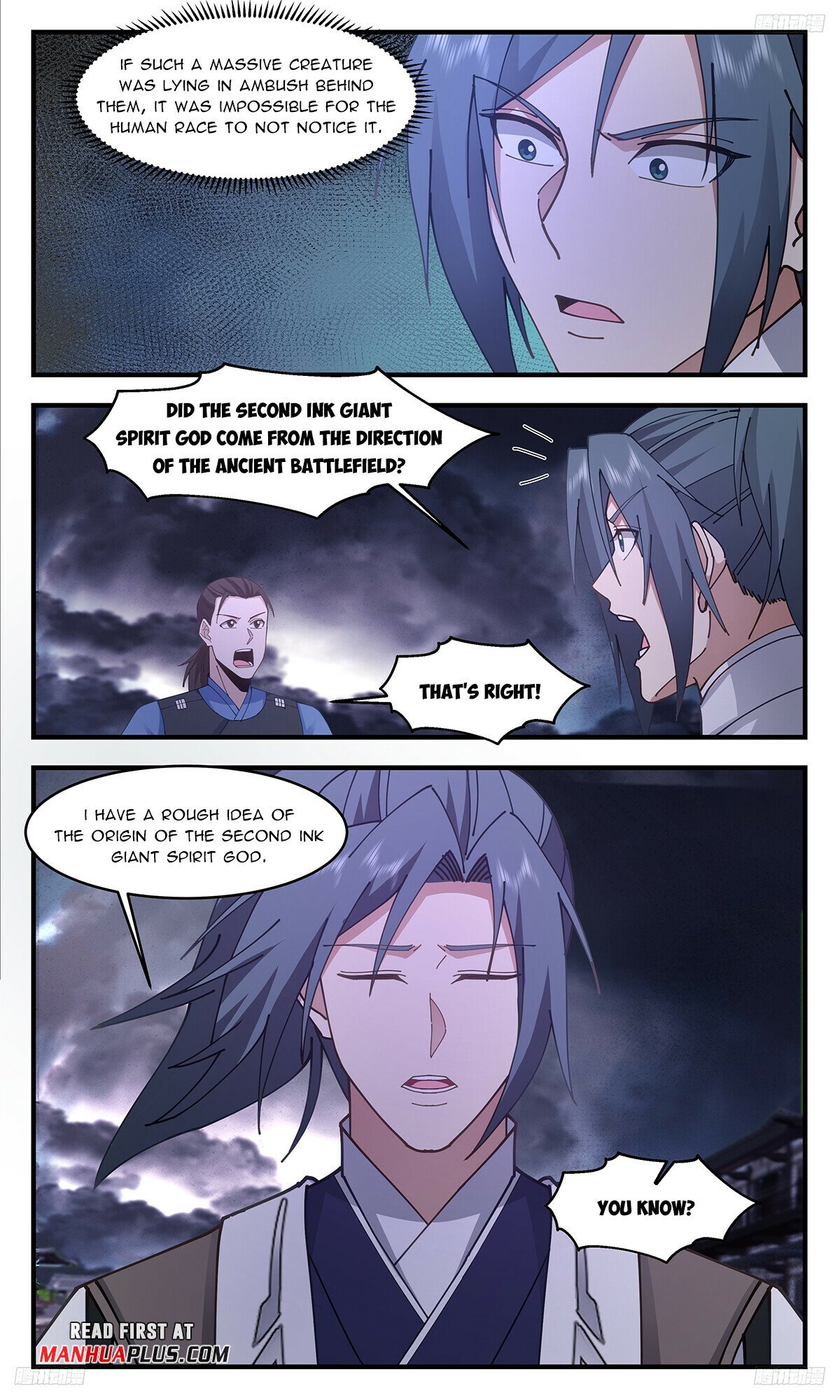 Martial Peak Chapter 3296 page 7 - Chapter 3296: Two Ink Giant Spirit Gods