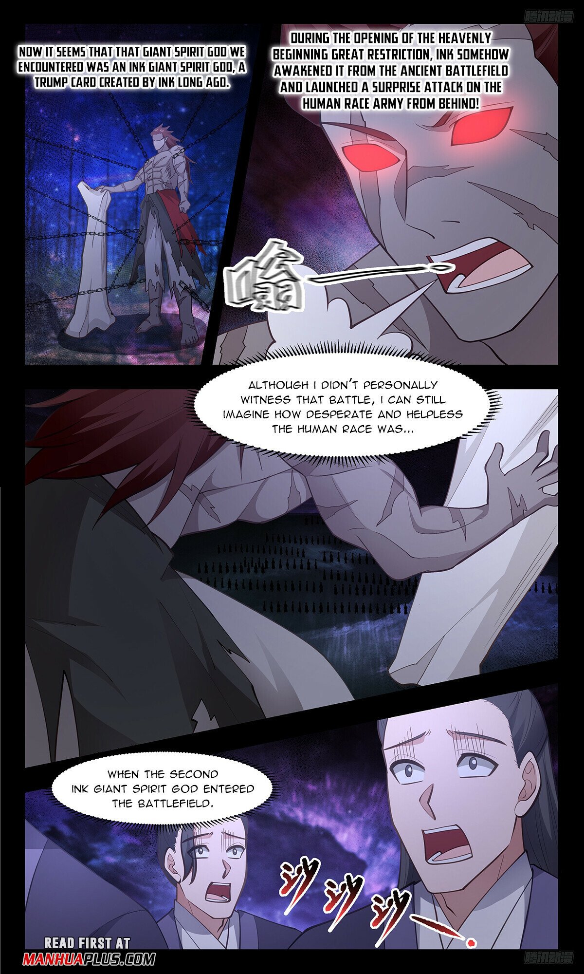 Martial Peak Chapter 3296 page 9 - Chapter 3296: Two Ink Giant Spirit Gods