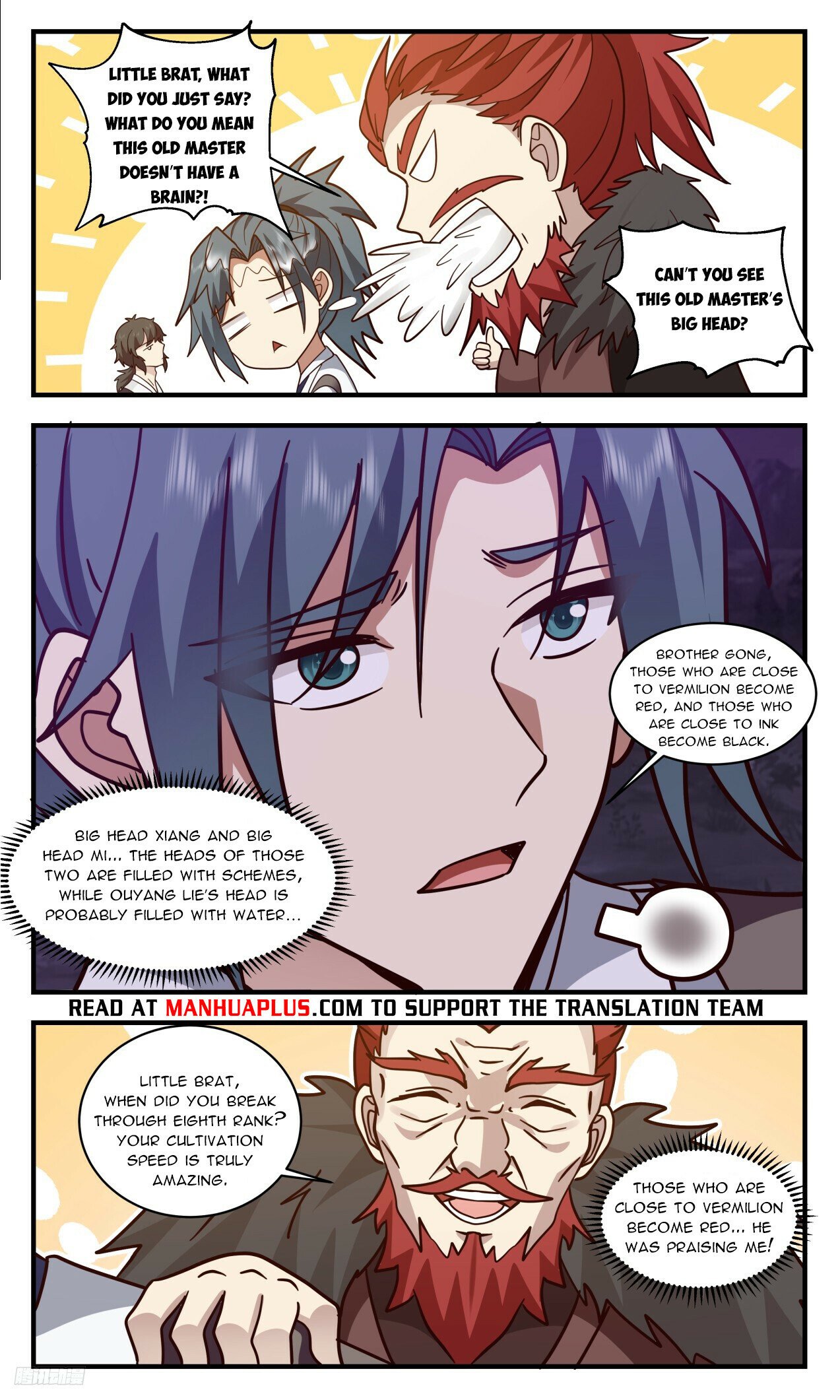 Martial Peak Chapter 3303 page 11 - Chapter 3303: Meeting Ouyang Lie And His Disciple