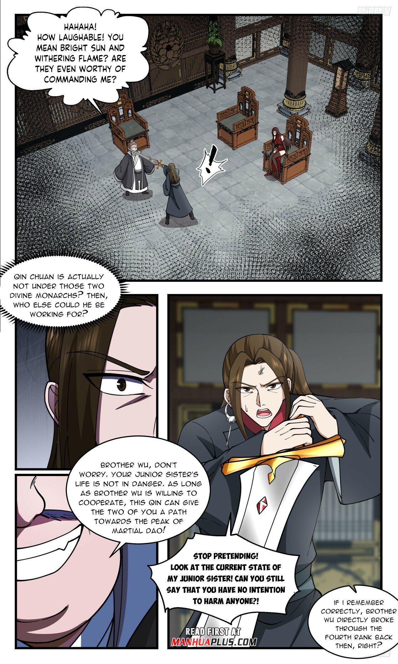 Martial Peak Chapter 3312 page 10 - Chapter 3312: So you're an Ink Disciple!