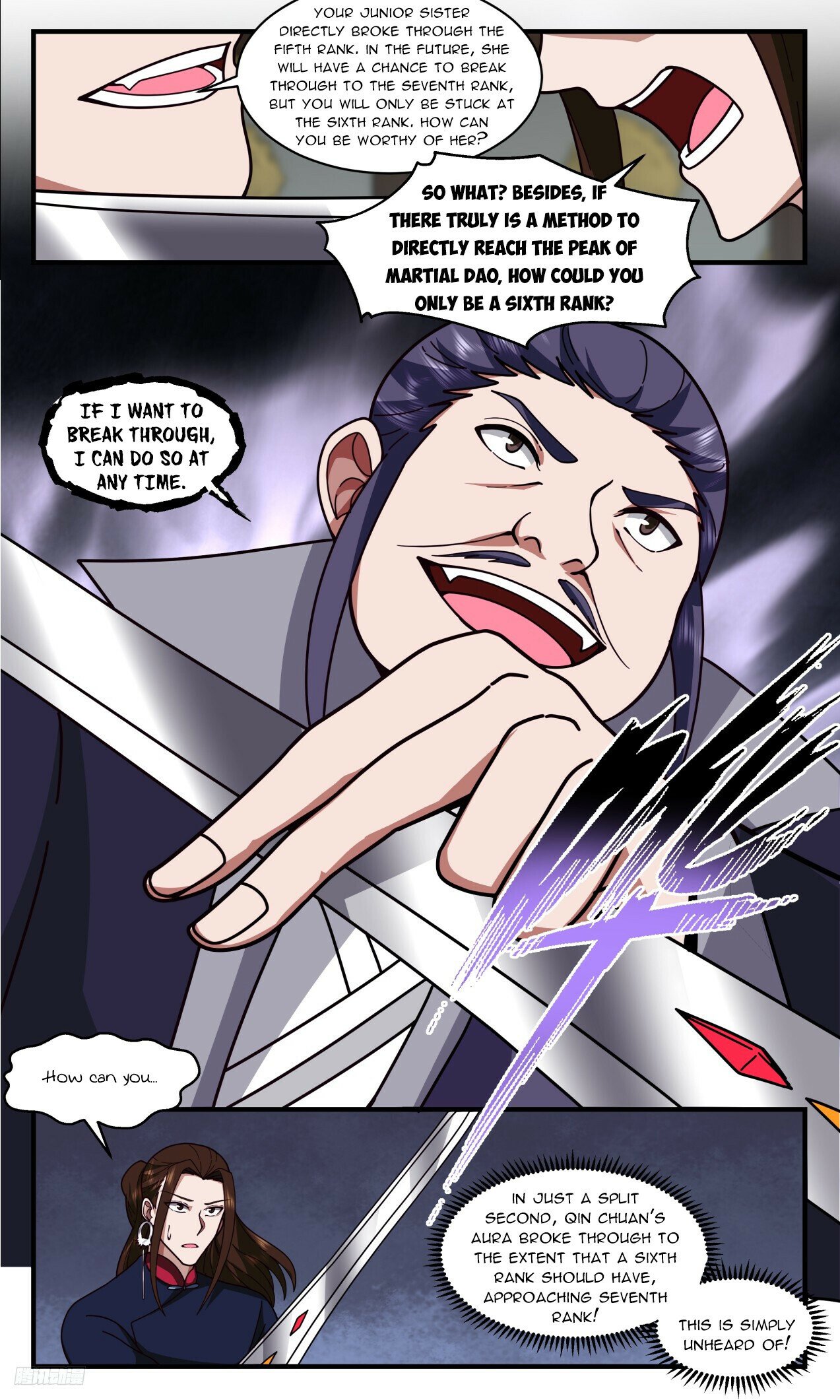 Martial Peak Chapter 3312 page 11 - Chapter 3312: So you're an Ink Disciple!