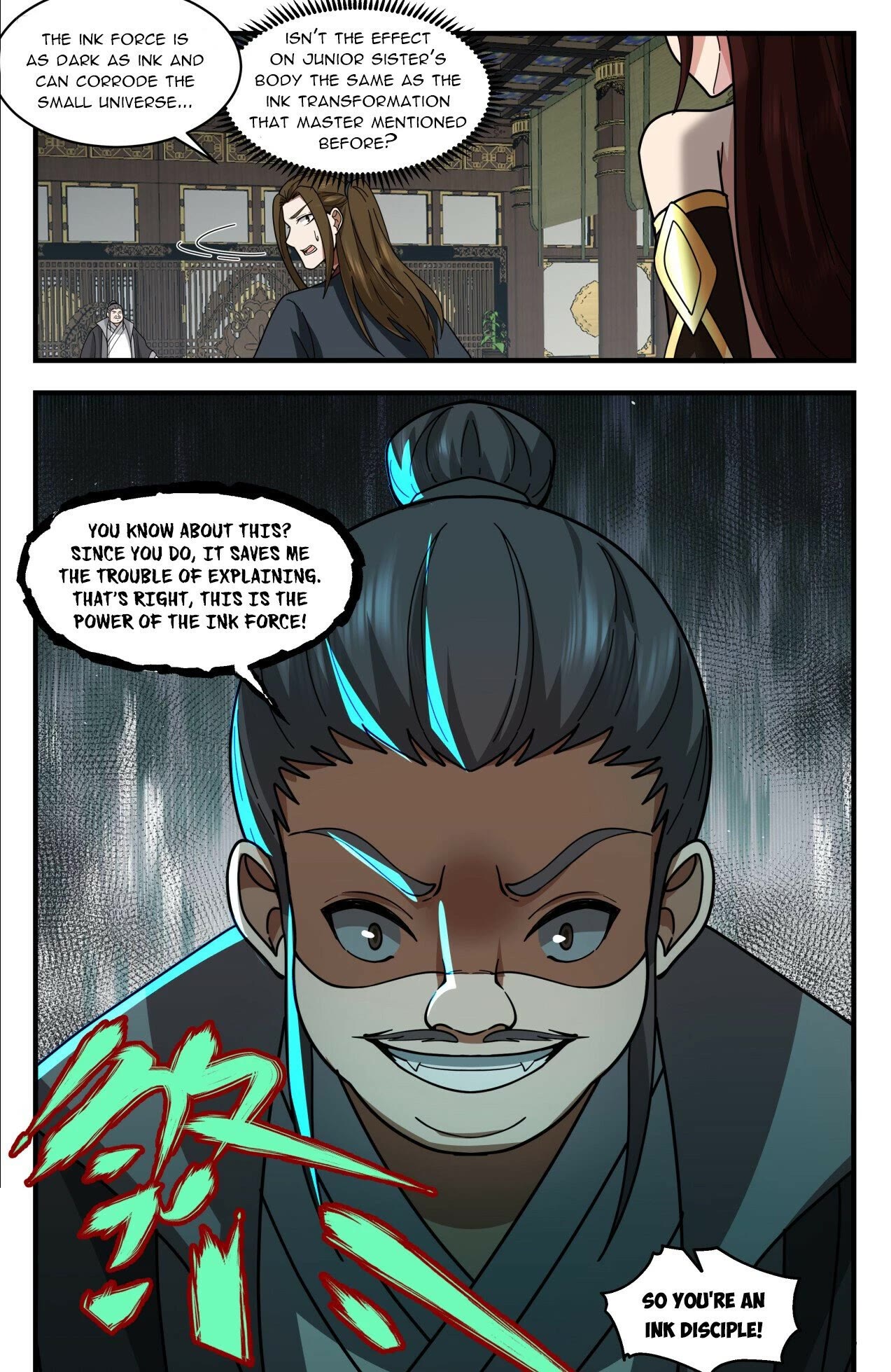 Martial Peak Chapter 3312 page 13 - Chapter 3312: So you're an Ink Disciple!