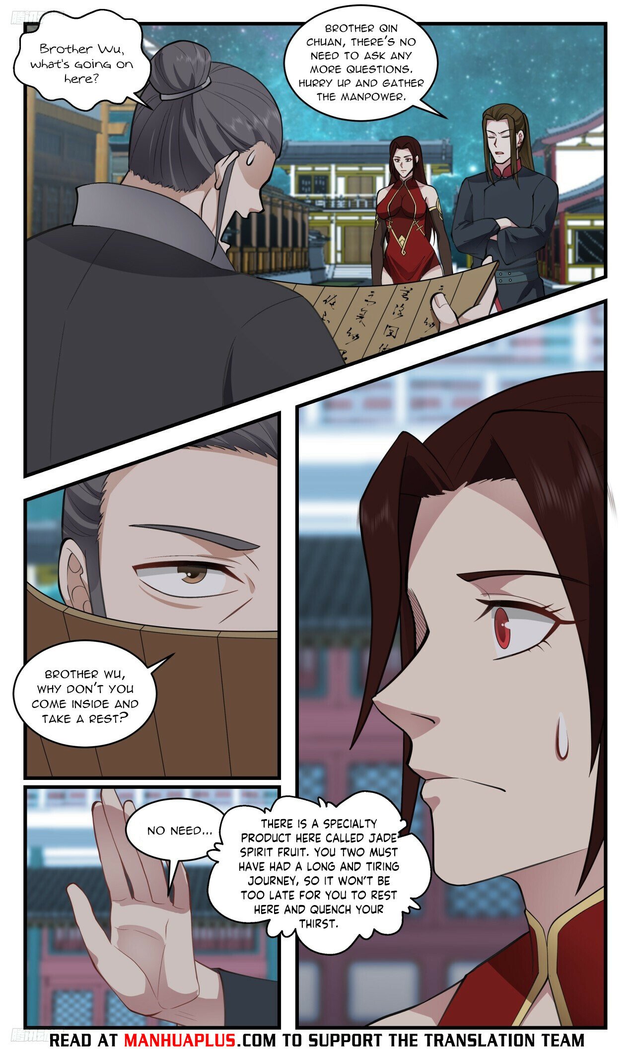 Martial Peak Chapter 3312 page 5 - Chapter 3312: So you're an Ink Disciple!