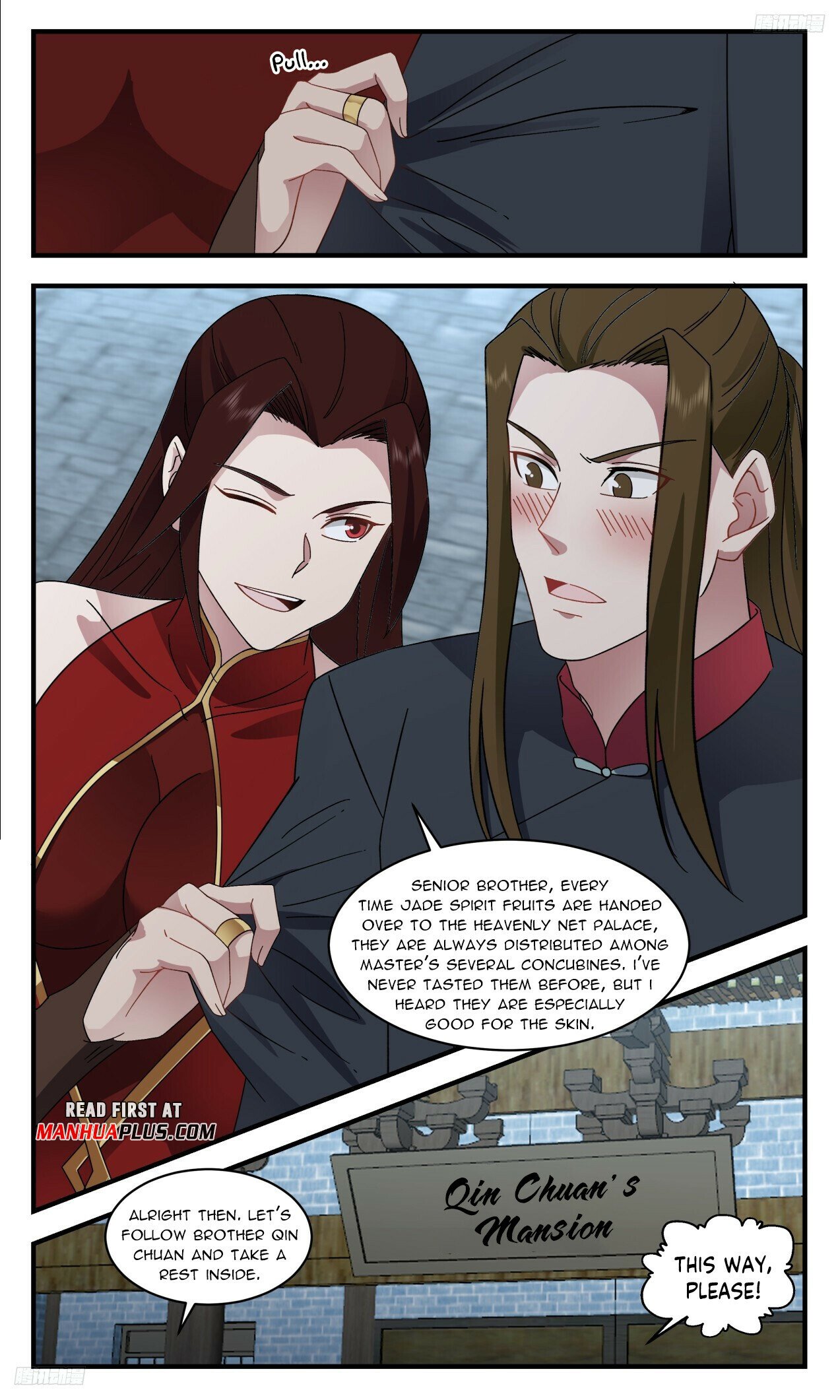 Martial Peak Chapter 3312 page 6 - Chapter 3312: So you're an Ink Disciple!