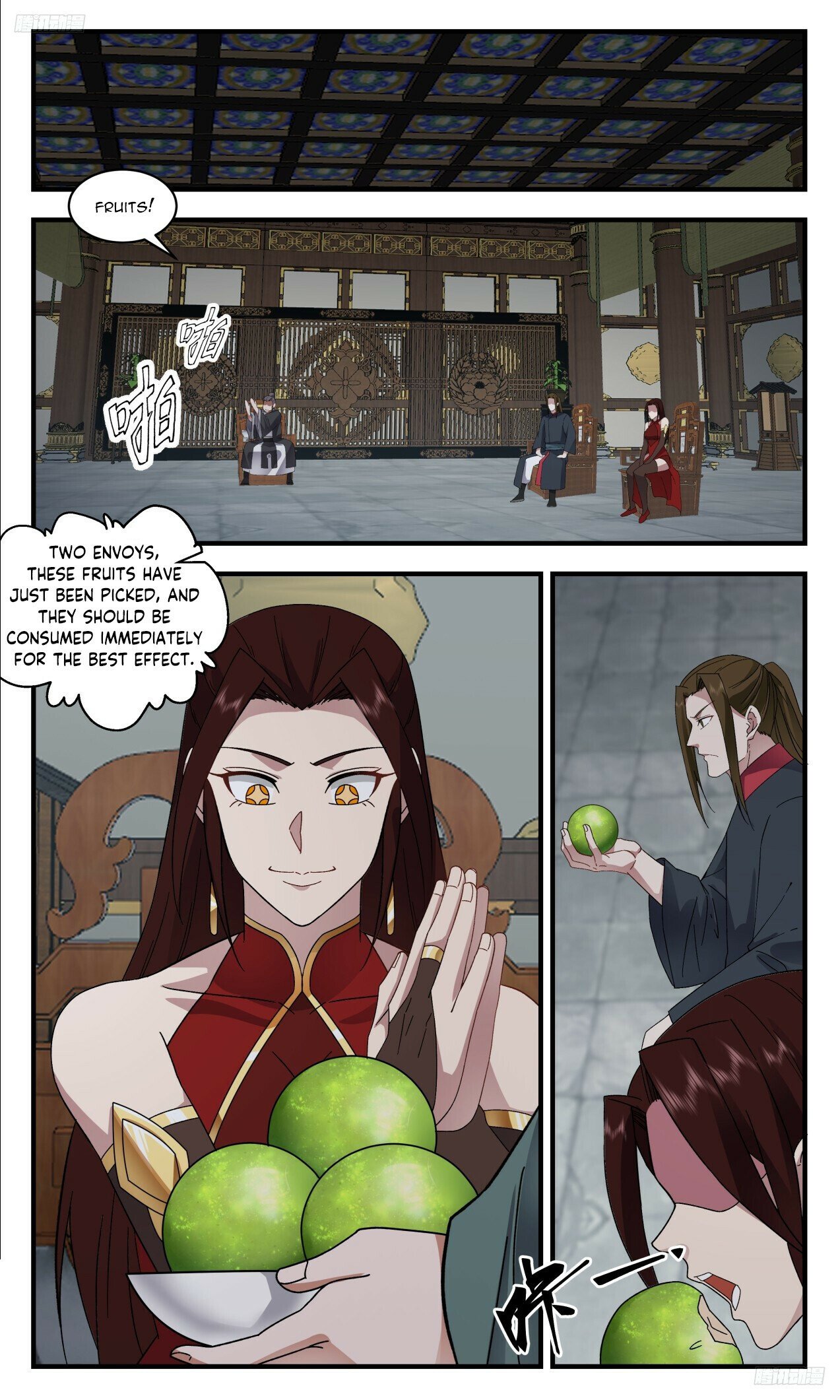 Martial Peak Chapter 3312 page 7 - Chapter 3312: So you're an Ink Disciple!