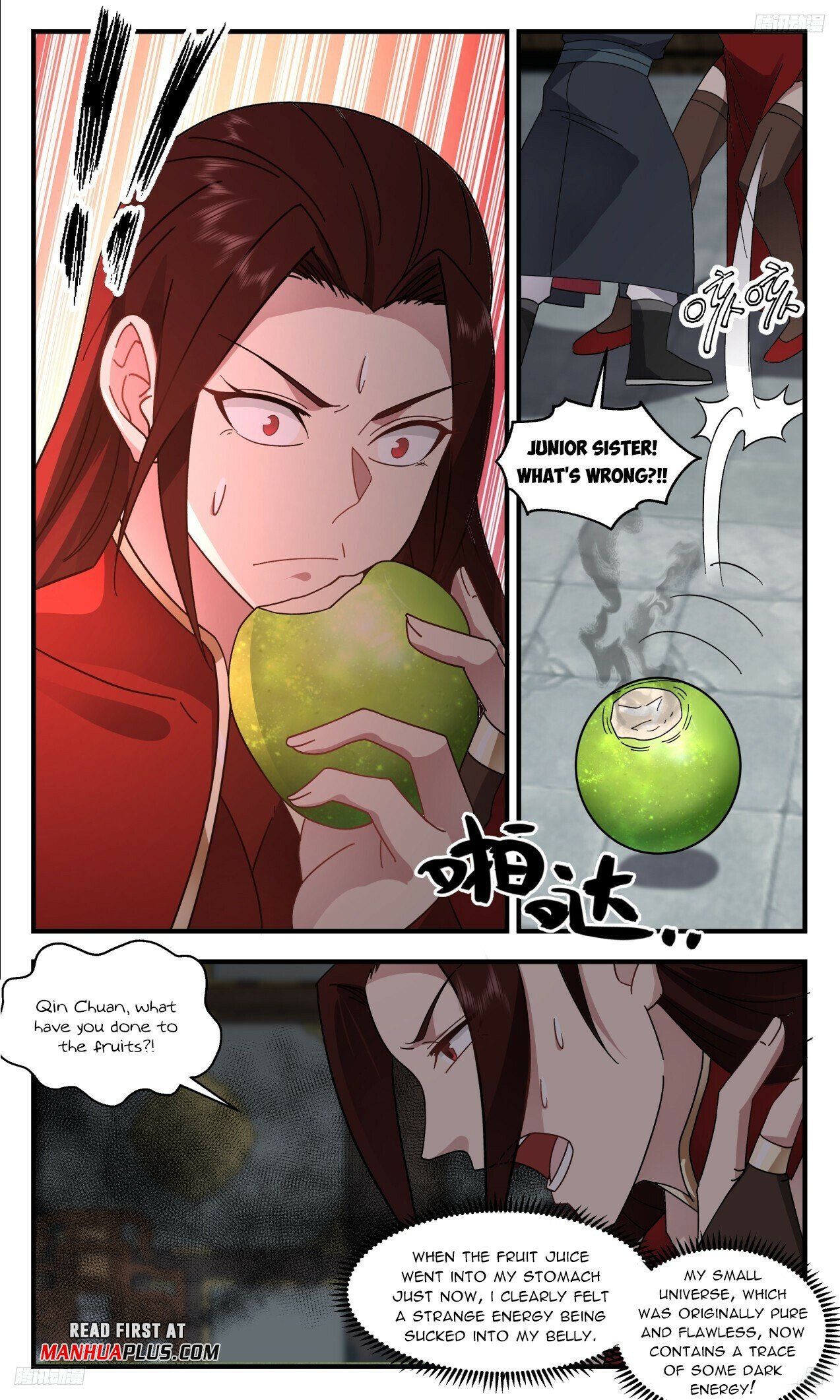 Martial Peak Chapter 3312 page 8 - Chapter 3312: So you're an Ink Disciple!