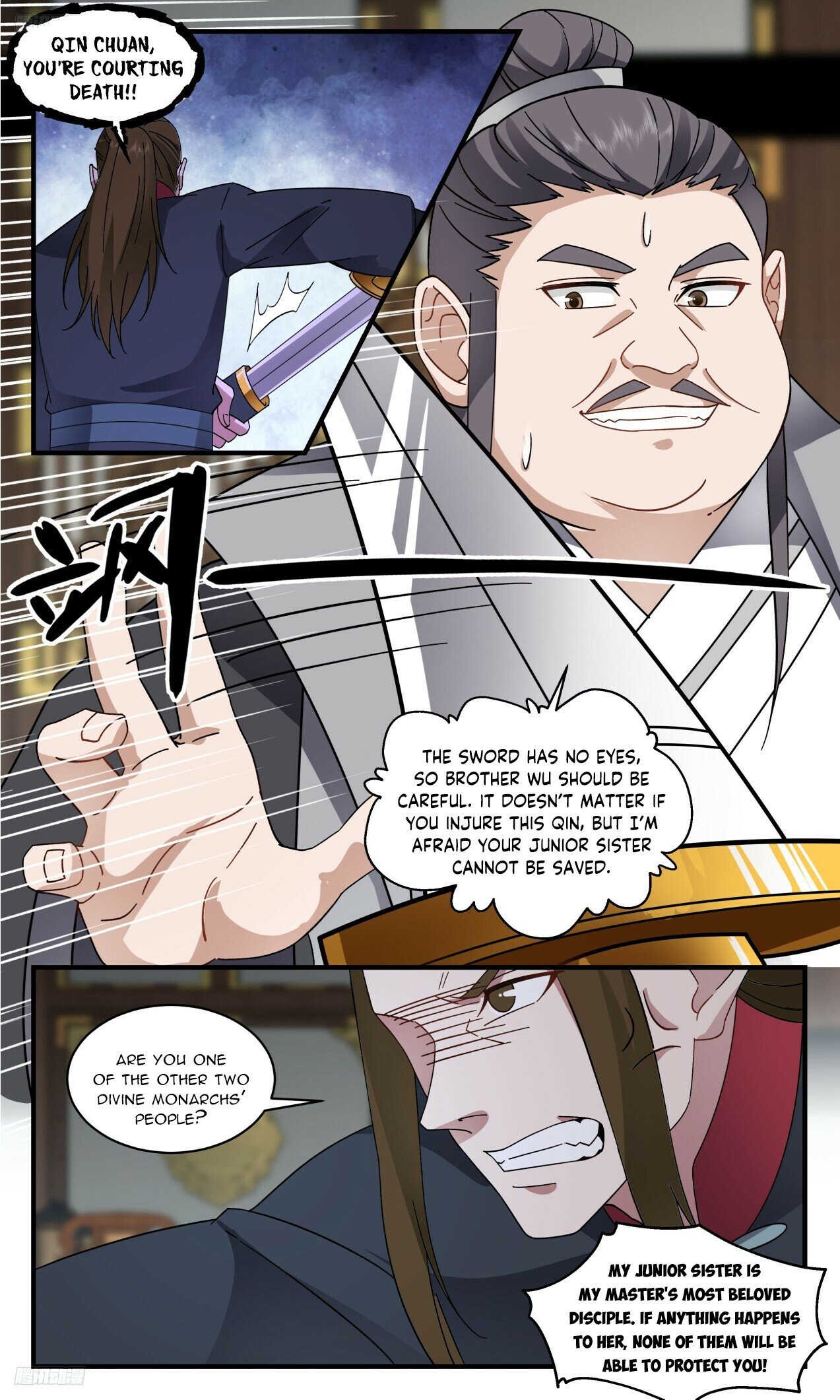 Martial Peak Chapter 3312 page 9 - Chapter 3312: So you're an Ink Disciple!