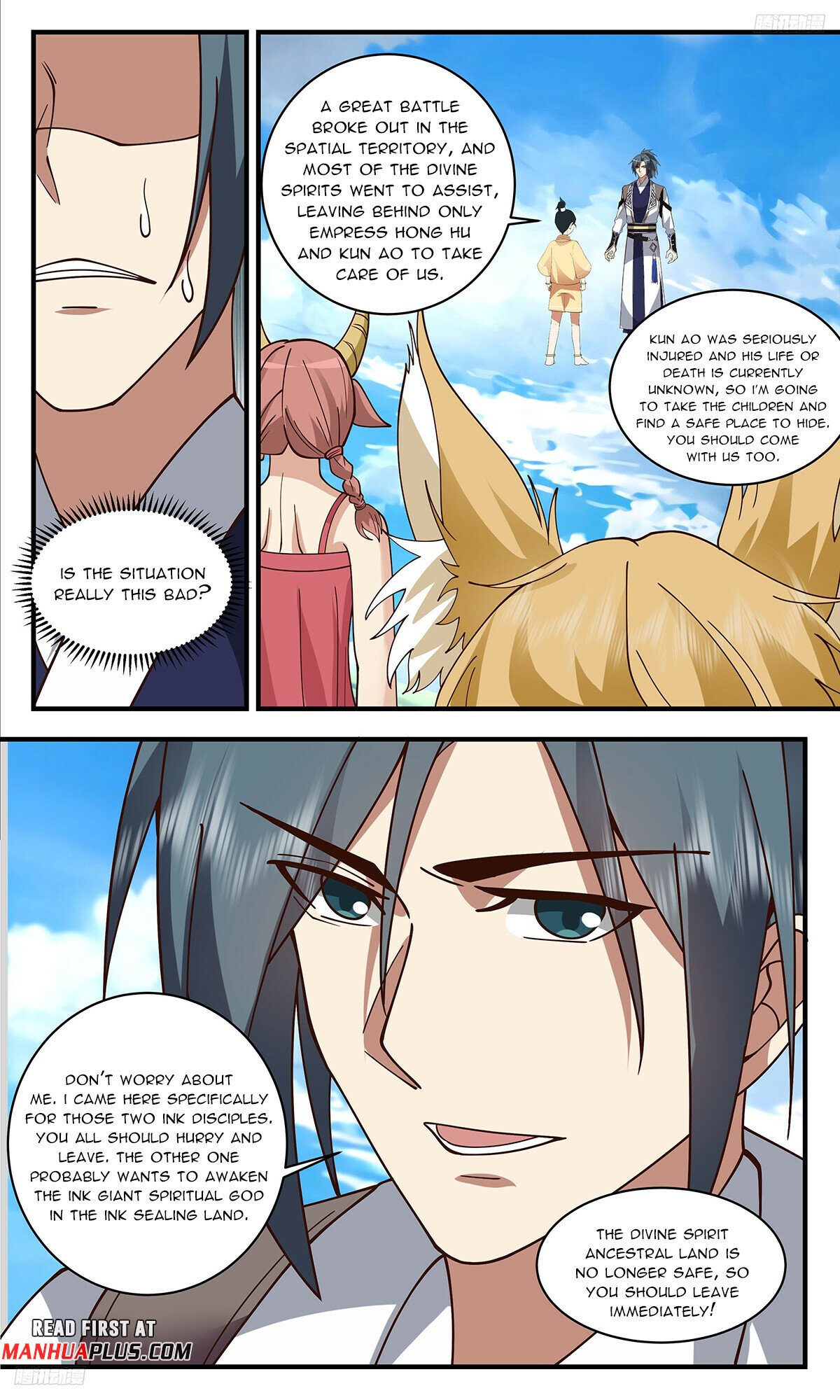 Martial Peak Chapter 3315 page 5 - Chapter 3315: The Aura Of An Eighth Rank