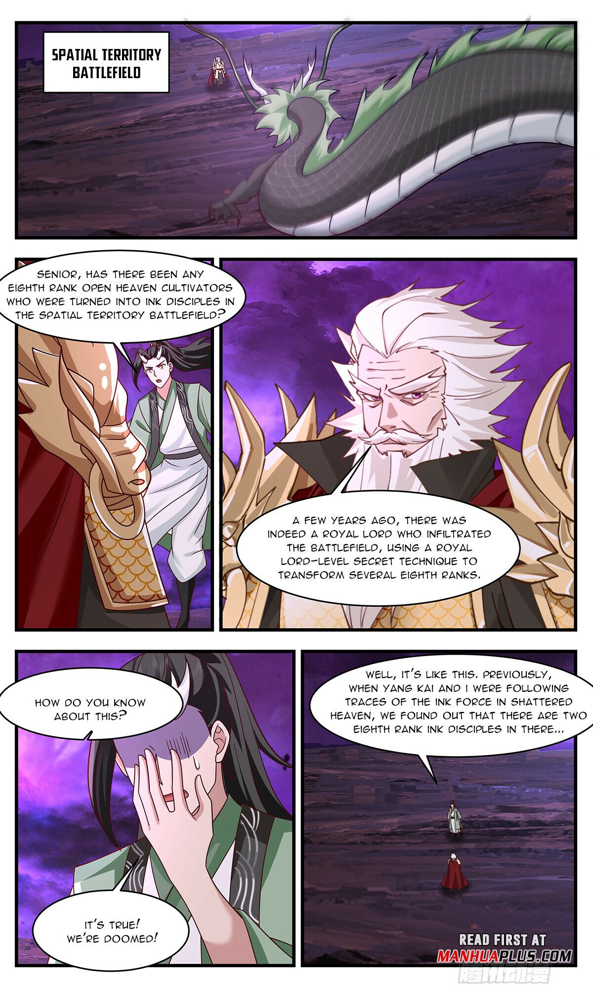Martial Peak Chapter 3317 page 3 - Chapter 3317: The Ink Clan's Scheme
