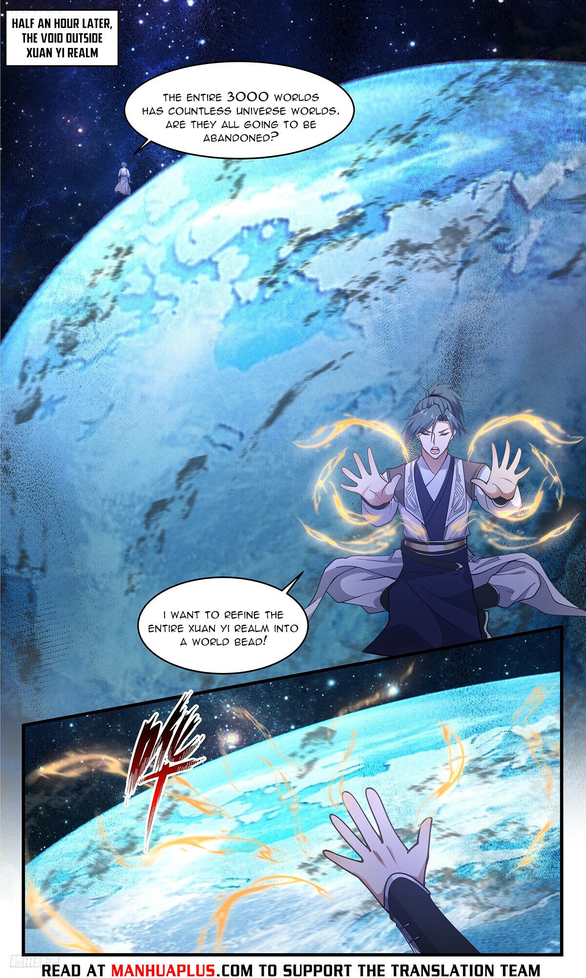 Martial Peak Chapter 3331 page 4 - Chapter 3331: Refining The Entire Realm Into A World Bead
