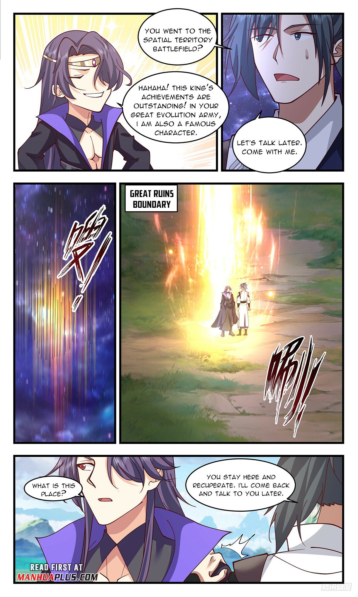 Martial Peak Chapter 3335 page 11 - Chapter 3335: Don't Hurt My Small Stone Race!