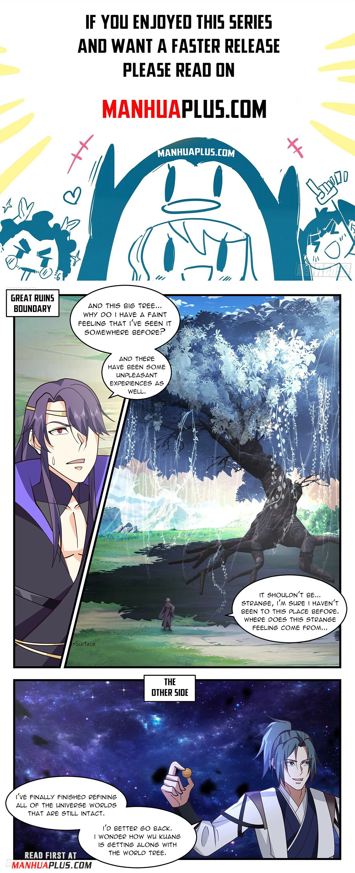 Martial Peak Chapter 3336 page 1 - Chapter 3336: The Human Form Of The World Tree
