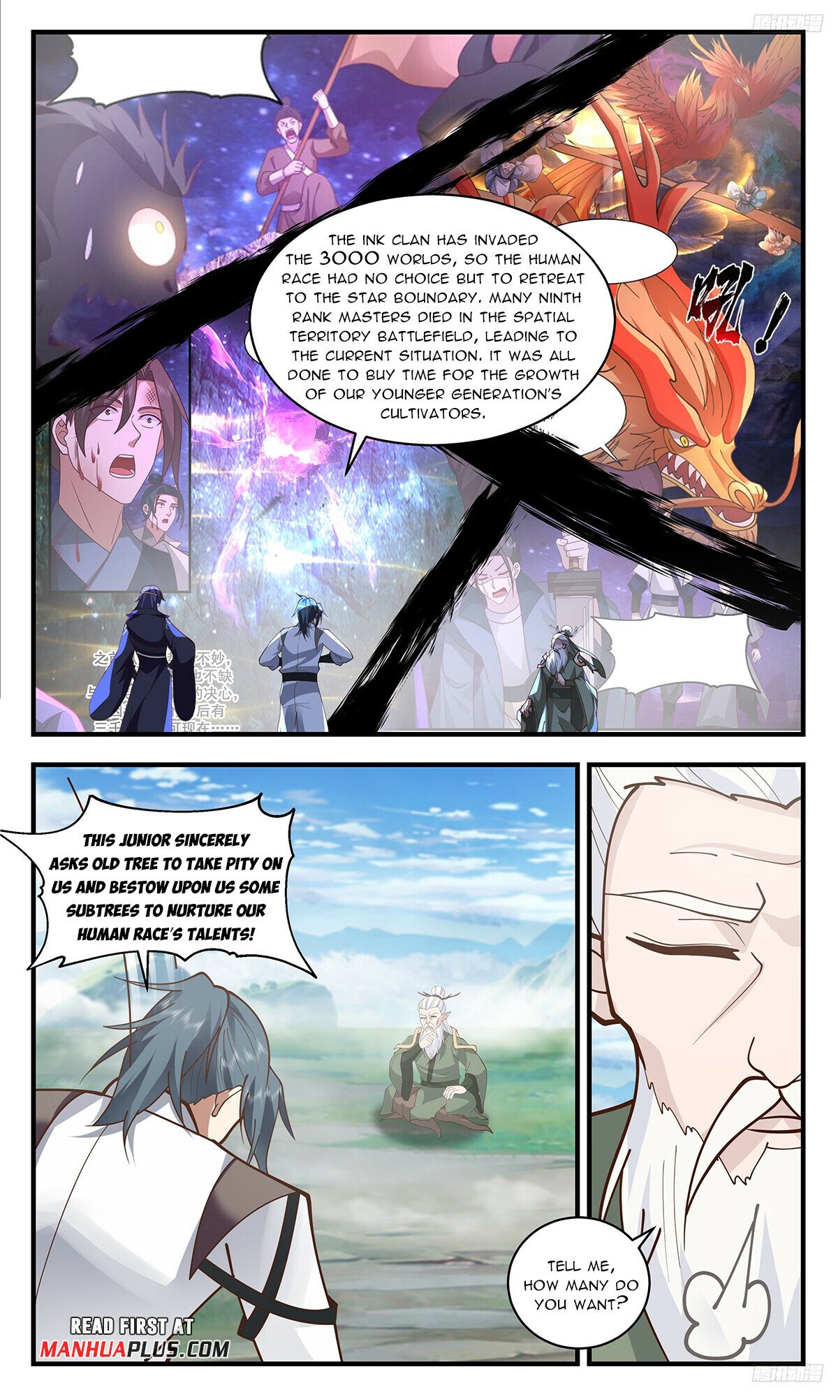 Martial Peak Chapter 3336 page 9 - Chapter 3336: The Human Form Of The World Tree