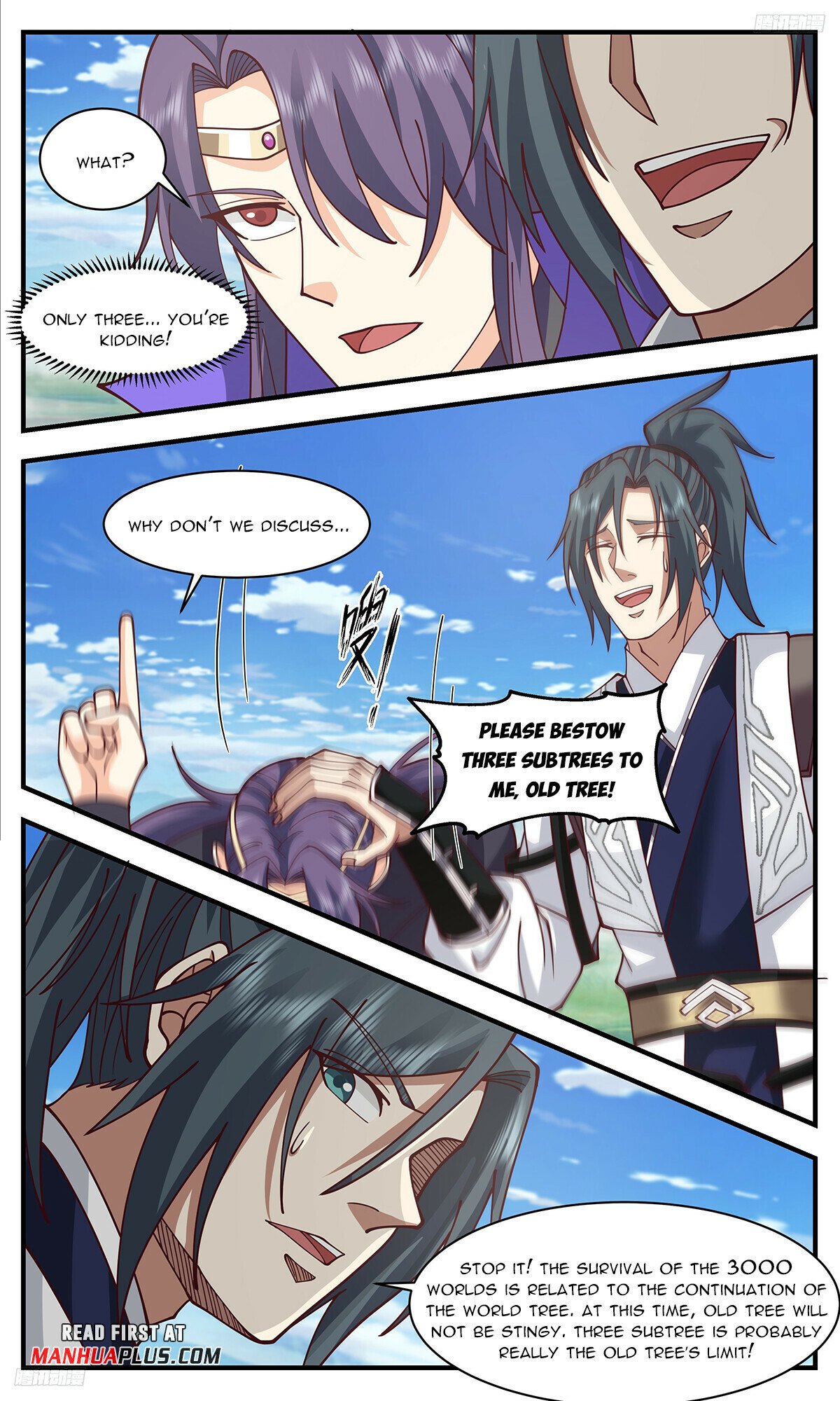 Martial Peak Chapter 3337 page 5 - Chapter 3337: The Secret Of The World Subtrees